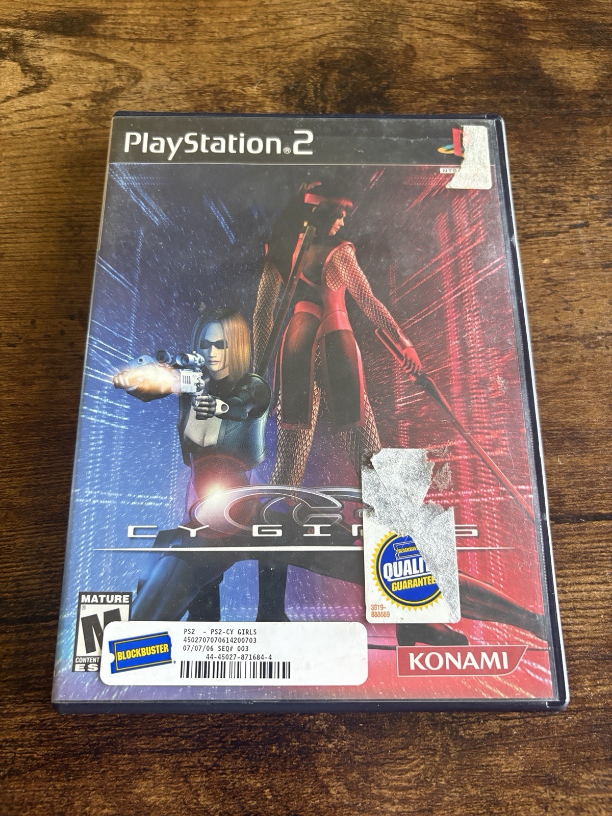 Cy Girls (Sony PlayStation 2, 2004) PS2 Complete W/Both Discs Boot Tested