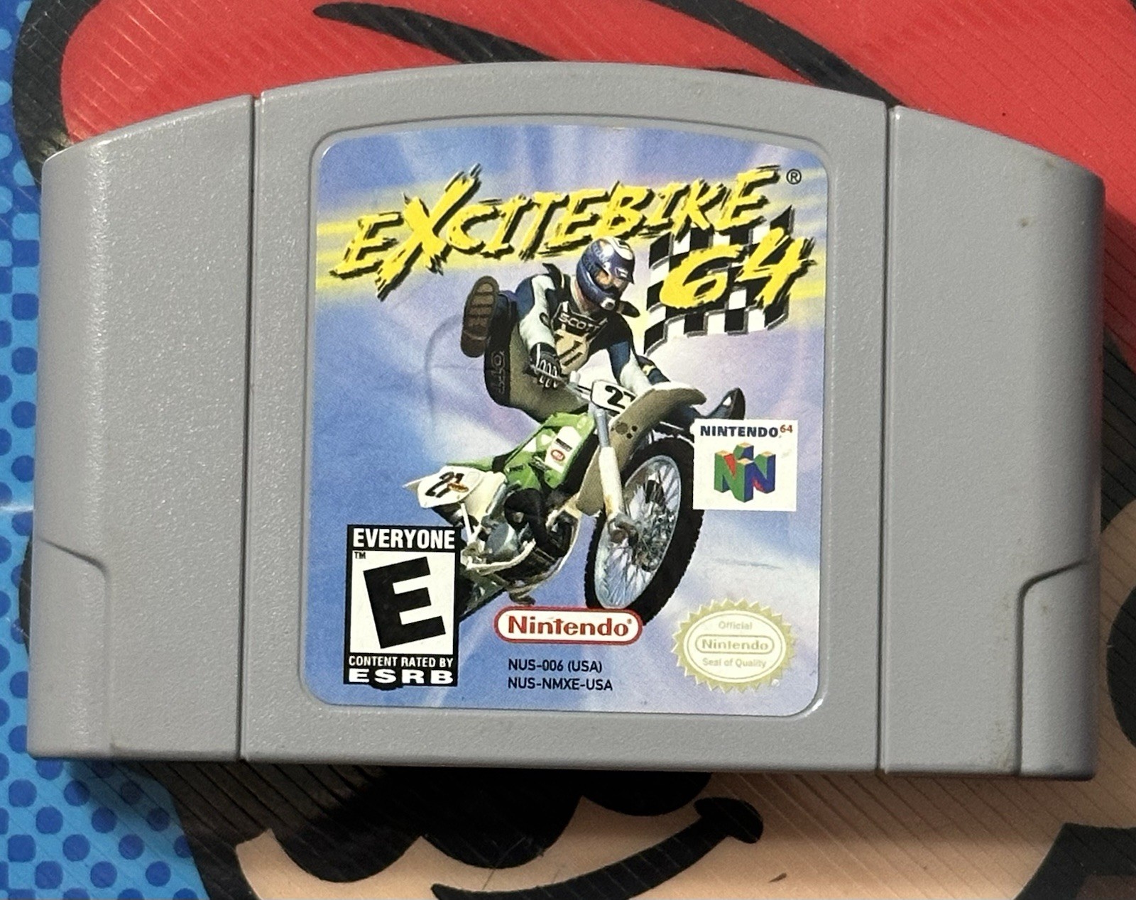 Excitebike 64 Nintendo 64 Authentic Tested Cartridge Only