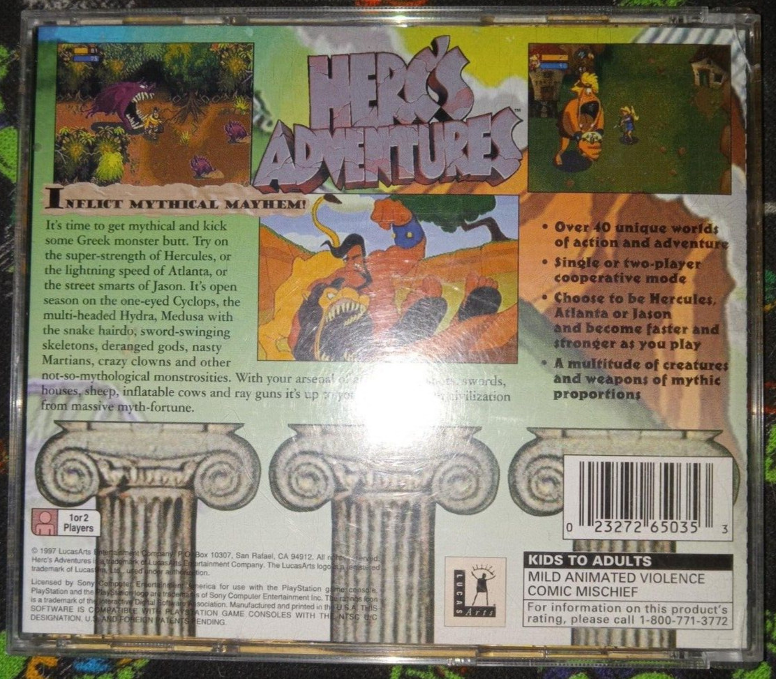 Herc’s Adventures PS1