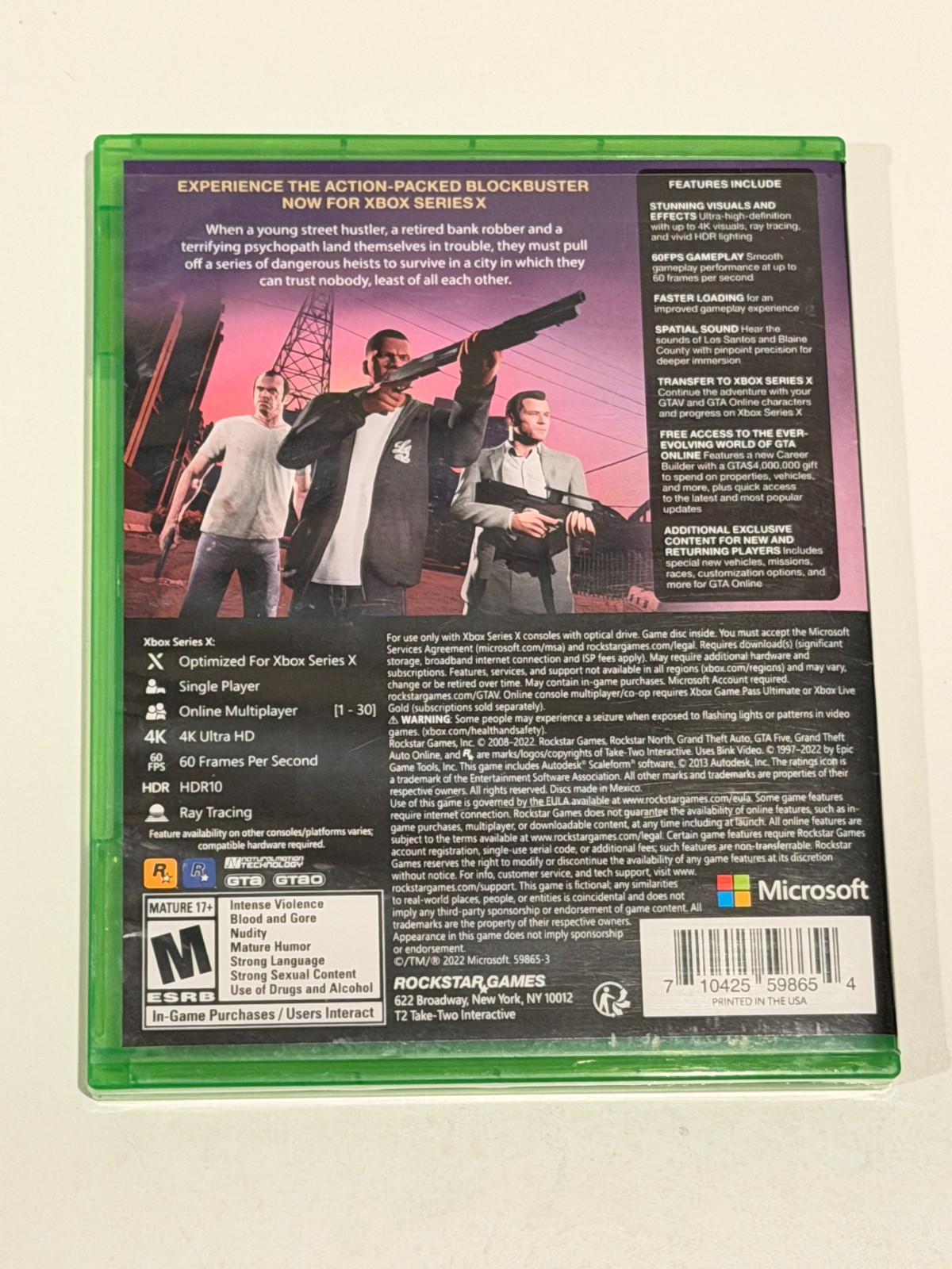 Grand Theft Auto V – Microsoft Xbox Series X