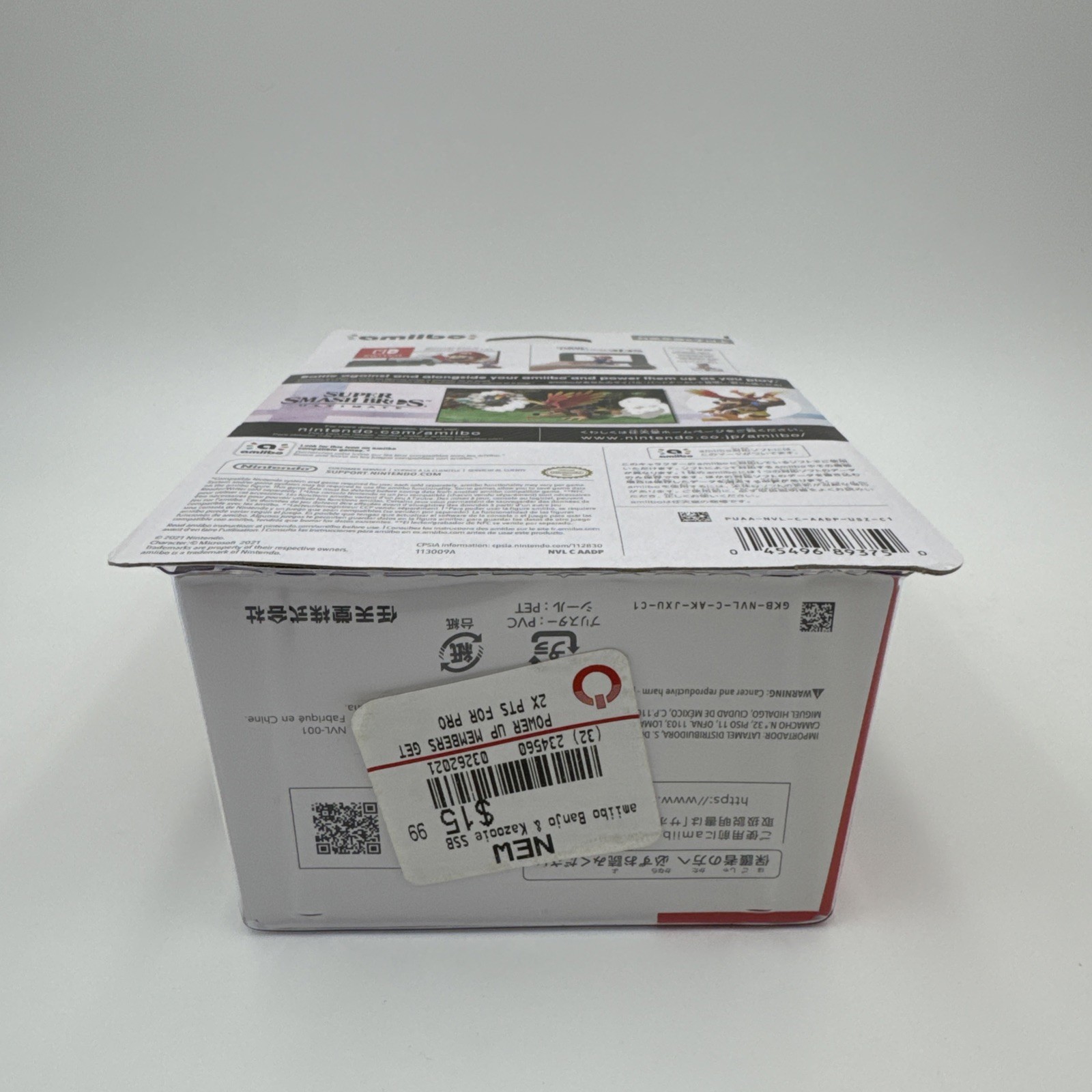 Banjo & Kazooie – Super Smash Bros Series – Amiibo Sealed