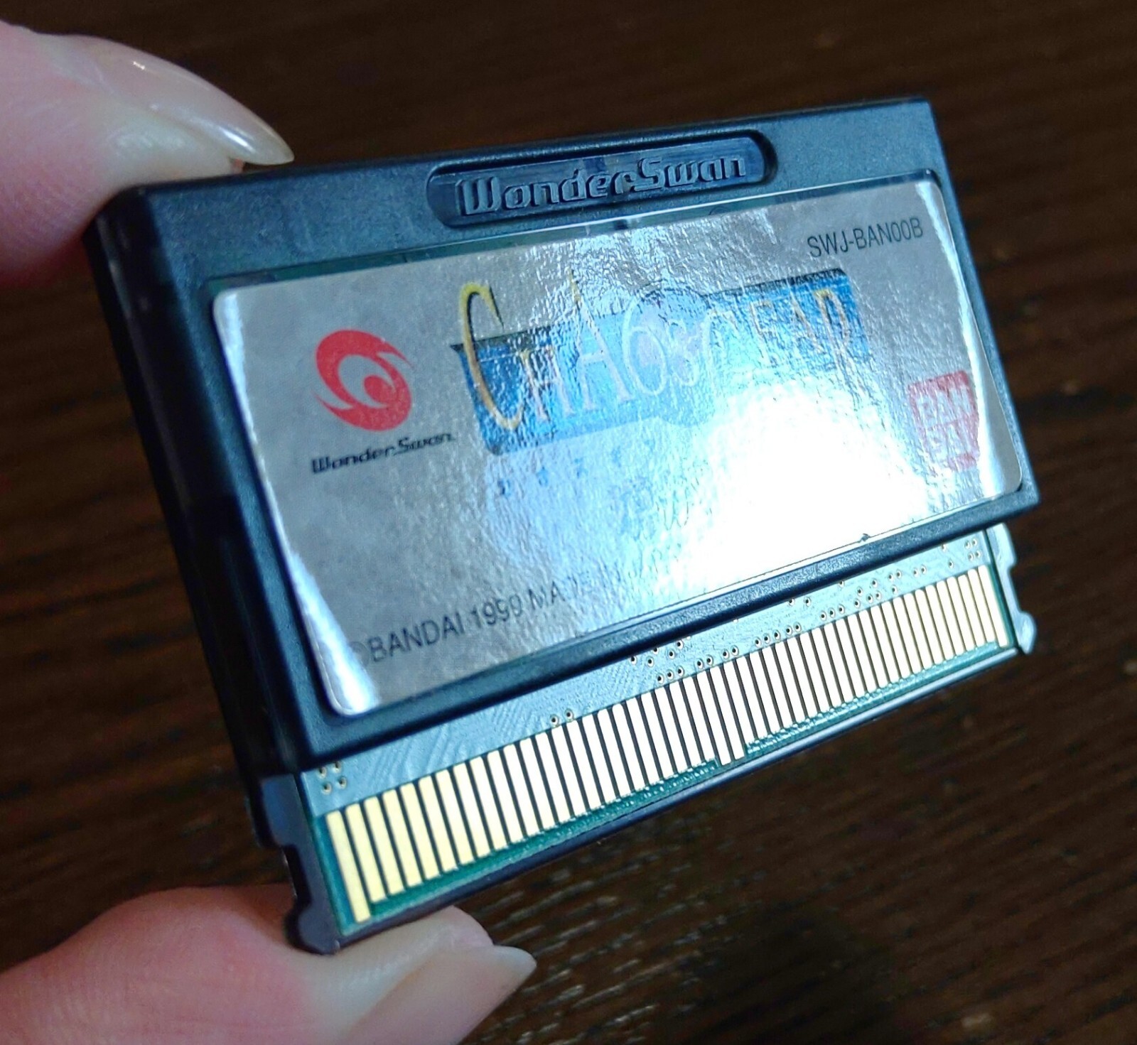 Chaos Gear Michibi Kareshi Mono for WonderSwan W/Cards Japan Import See Pics/Des