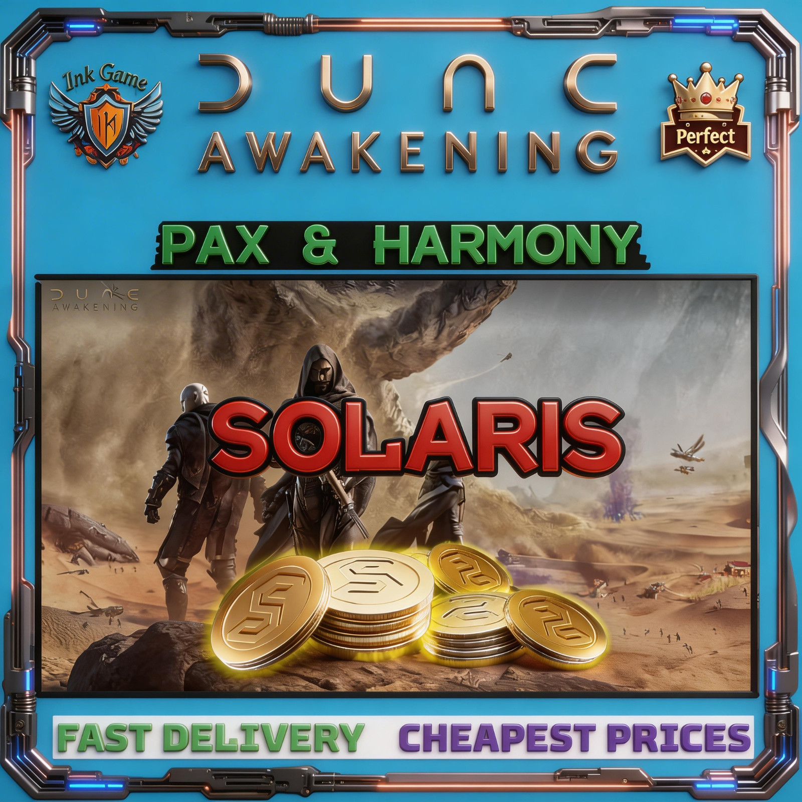 Dune Awakening🔥 SOLARIS pax & harmony🔥