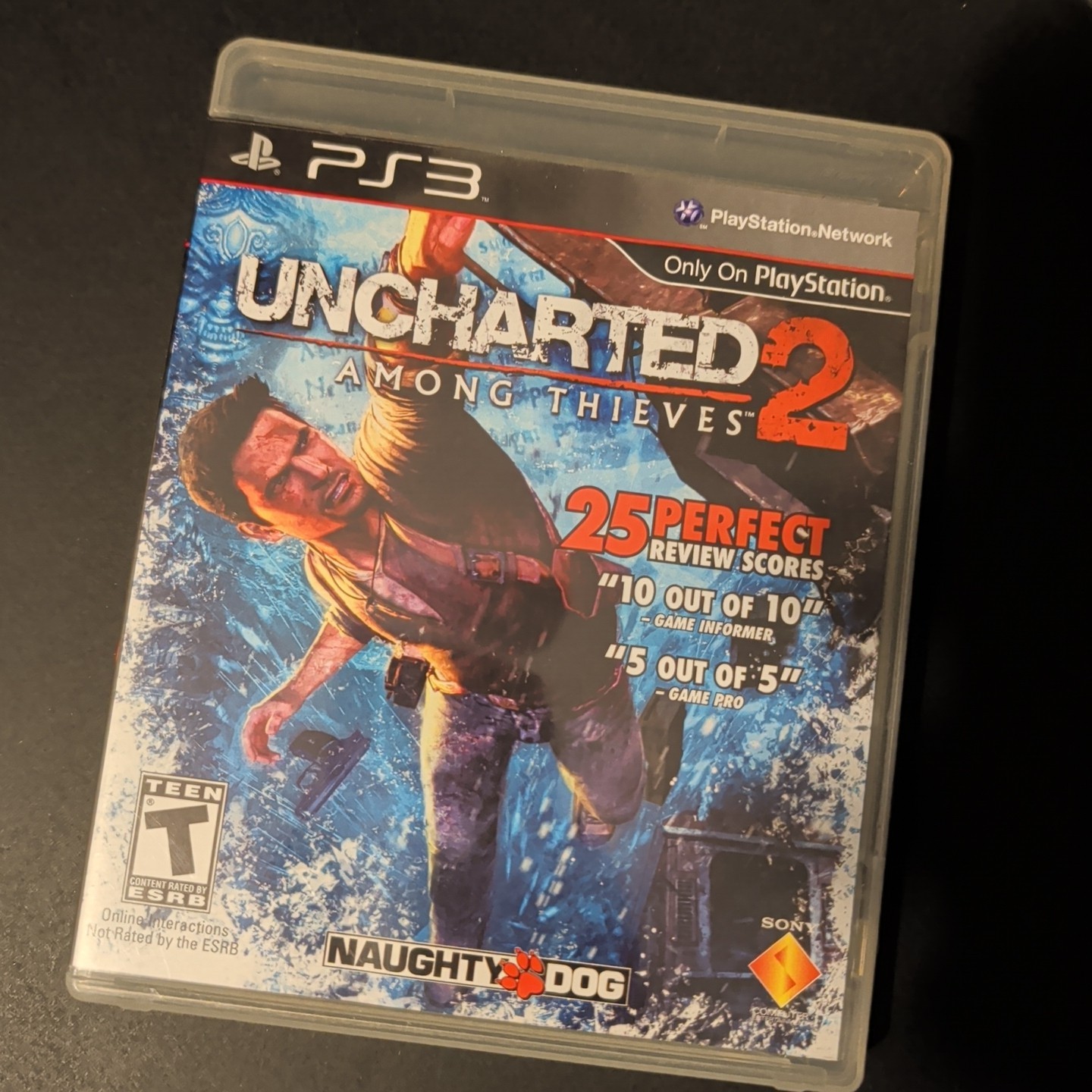 Uncharted 2 Among Thieves PlayStation 3 PS3 CIB W Manual No Scratches