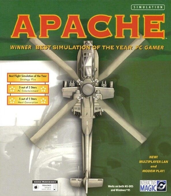 APACHE LONGBOW PC GAME +1Clk Windows 11 10 8 7 Vista XP Install