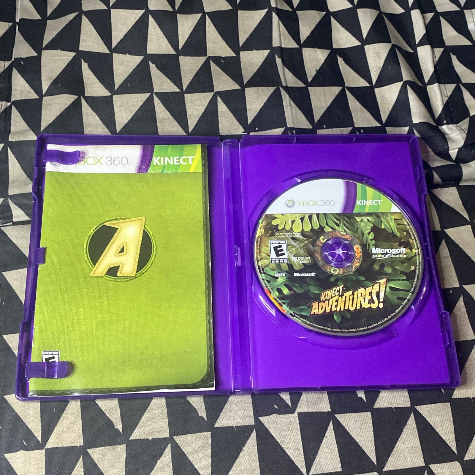 Xbox 360 Kinect Star Wars And Kinect Adventures – Video Game Lot Of 2