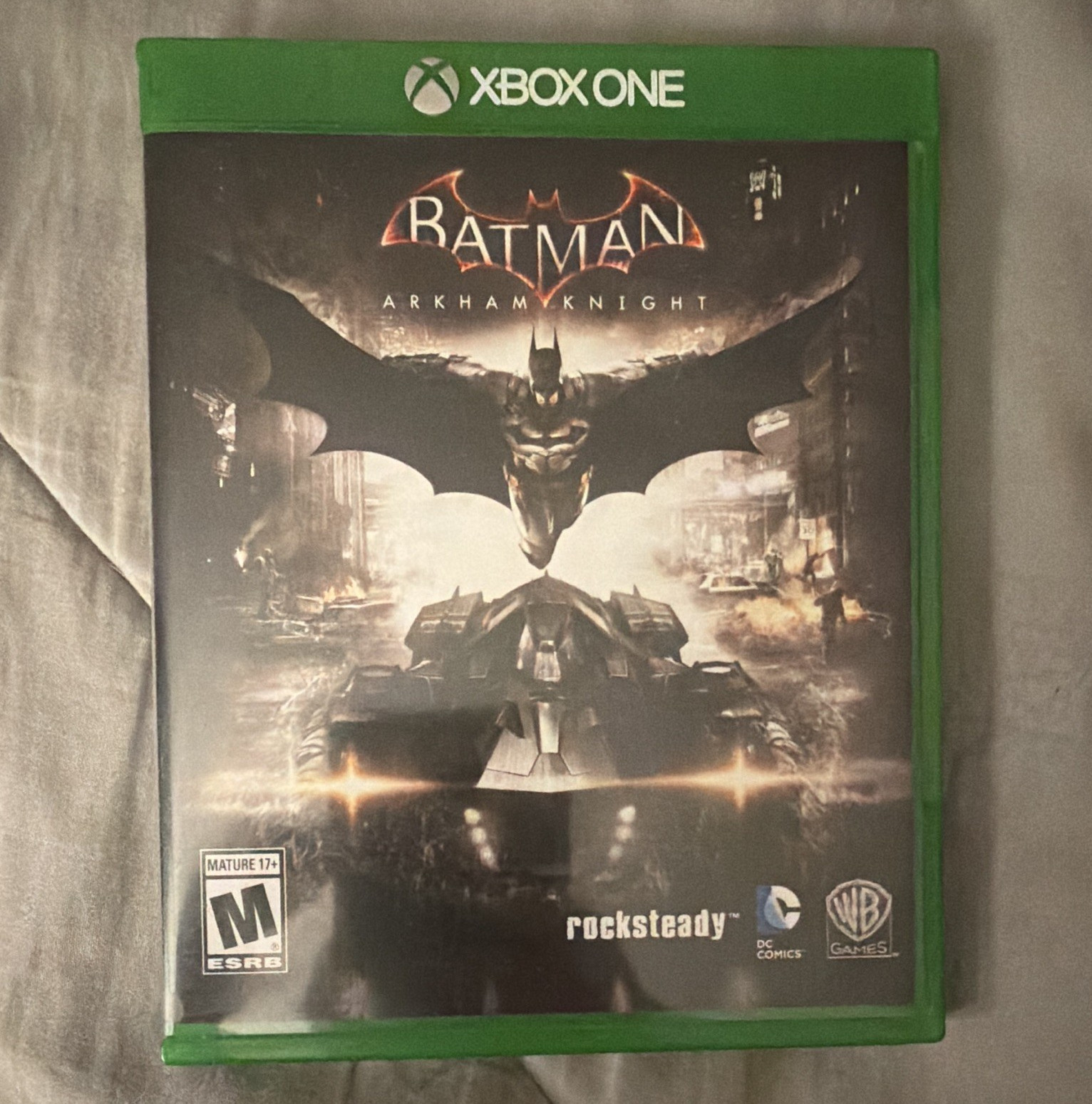 WB Games Batman: Arkham Knight Xbox One M NTSC-U/C 2015 Manual w/ Case