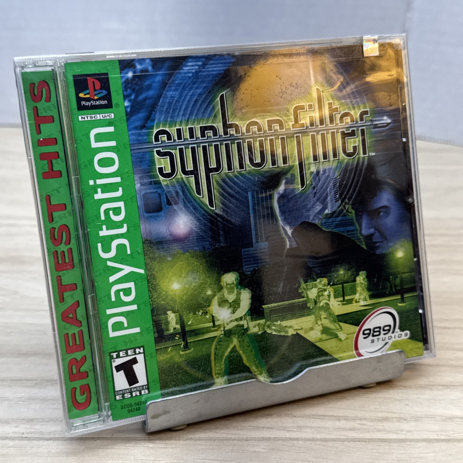 Syphon Filter PS1 Factory Sealed New Greatest Hits PlayStation 1 SEALED
