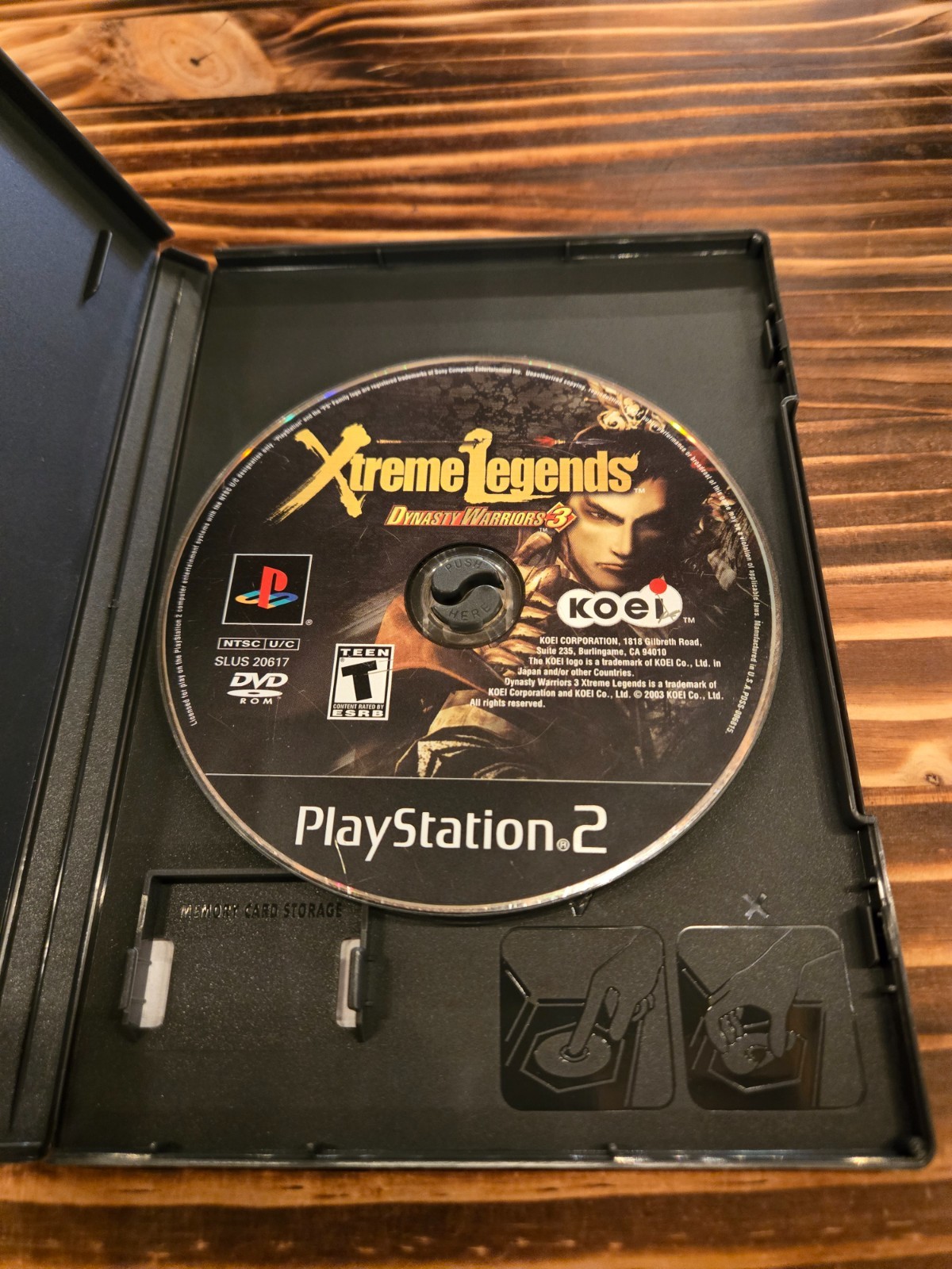 Ps2 game – Xtreme Legends Dynasty warriors 3 (EF)