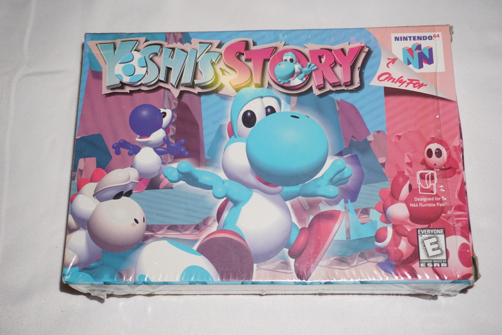 Yoshi’s Story (Nintendo 64 N64) Complete in Box w/ Reference Card CIB