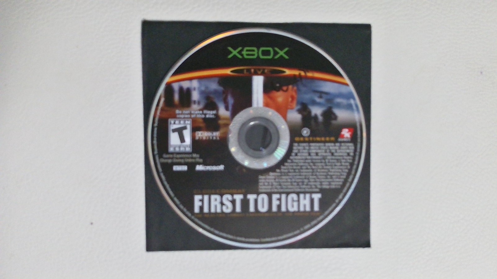 Close Combat: First to Fight (Microsoft Xbox, 2005)