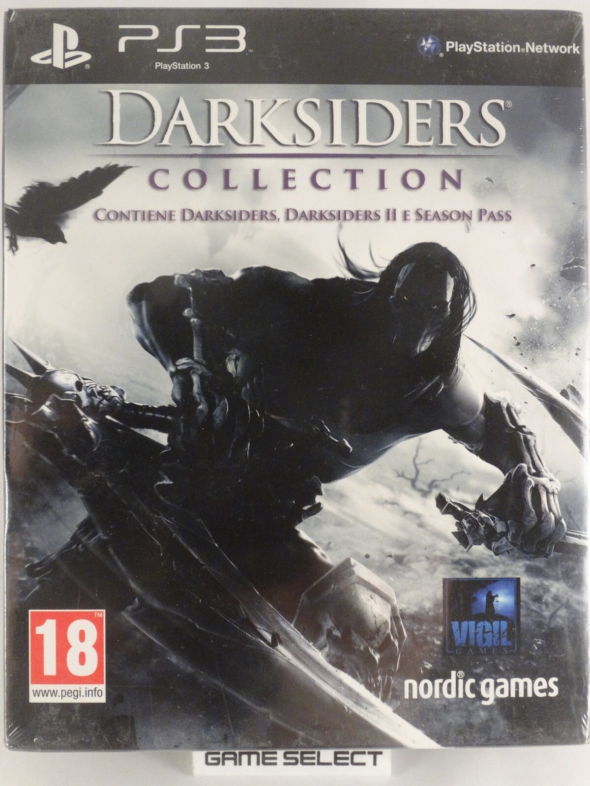 DARKSIDERS COLLECTION I and II 1 2 GAMES SONY PS3 PAL ITALIAN NEW SEALED