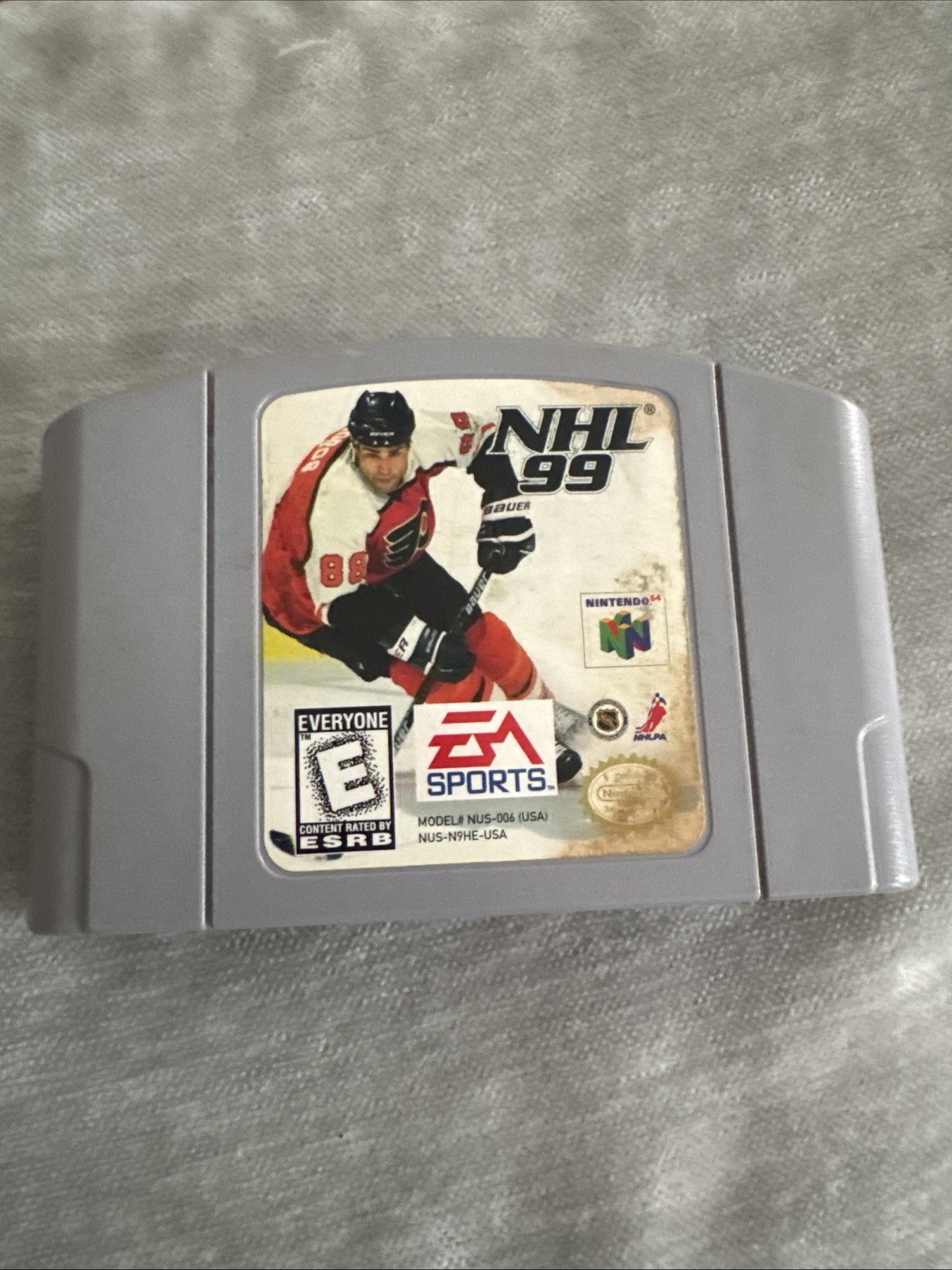NHL 99 Hockey Nintendo 64 N64 Cartridge Only Tested Cleaned EA Sports Authentic