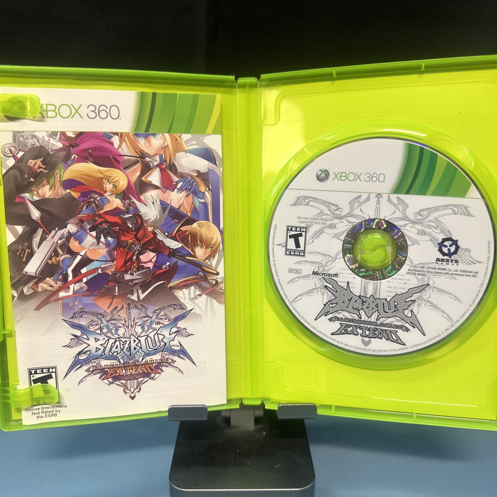 BlazBlue: Continuum Shift Extend (Xbox 360, 2012) Complete Tested Working