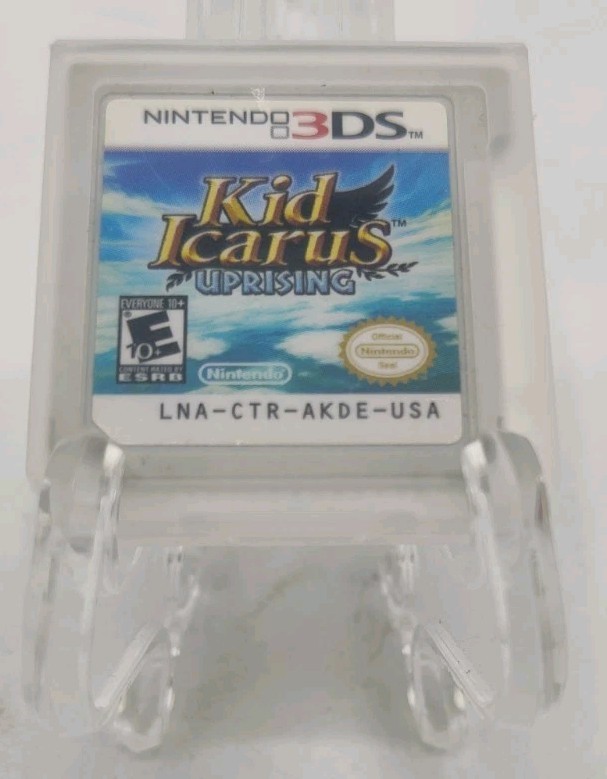 Kid Icarus: Uprising – (Nintendo 3DS, 2012) *Cartridge + Case Protector* Tested!
