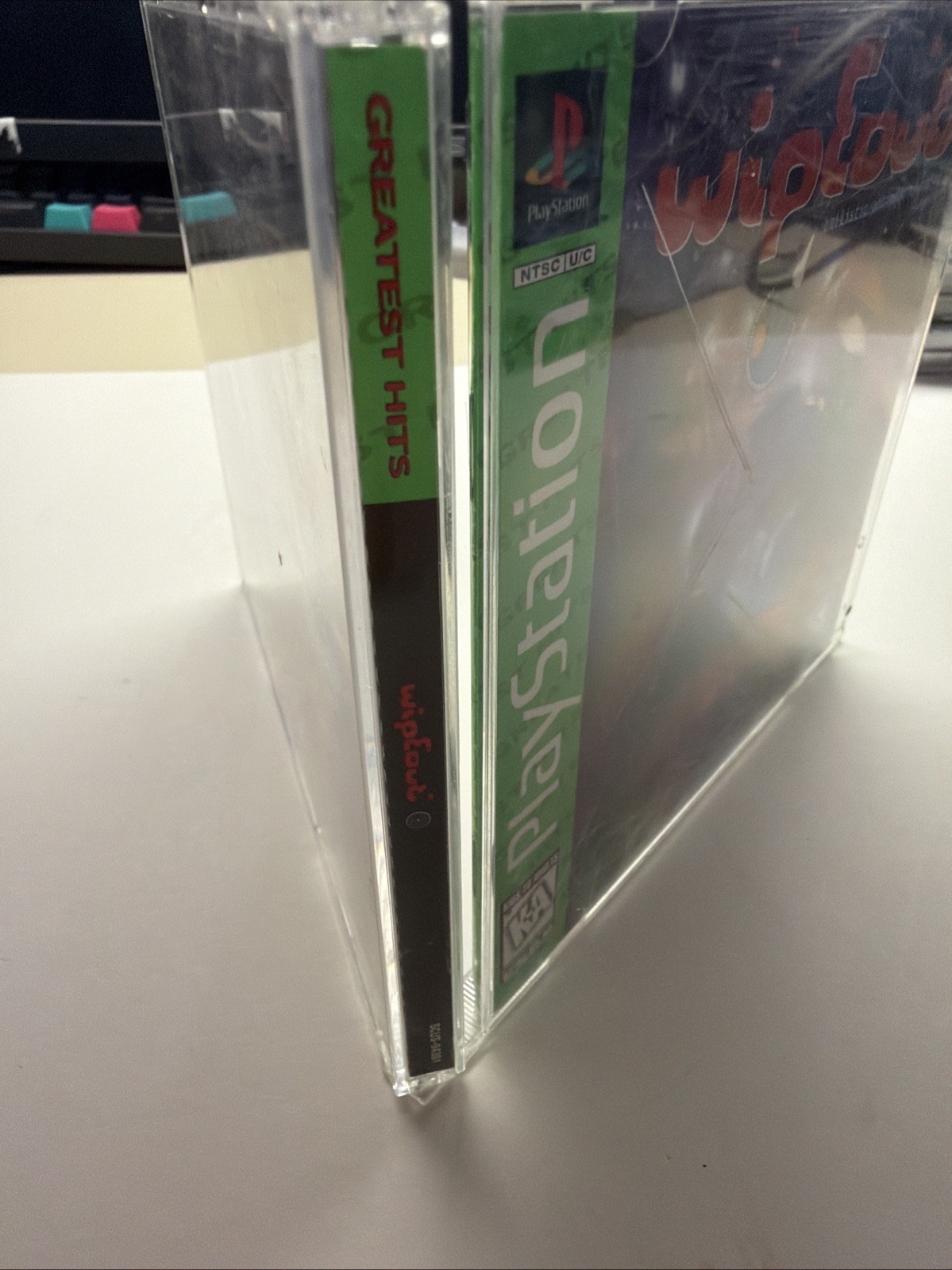 Wipeout Ballistic Antigravity Racing PS1 Greatest Hits Complete Tested Working