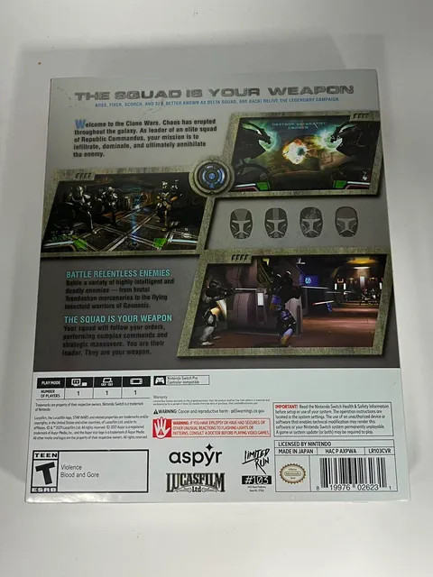 Star Wars: Republic Commando Collector’s Edition Switch Limited Run Games #103