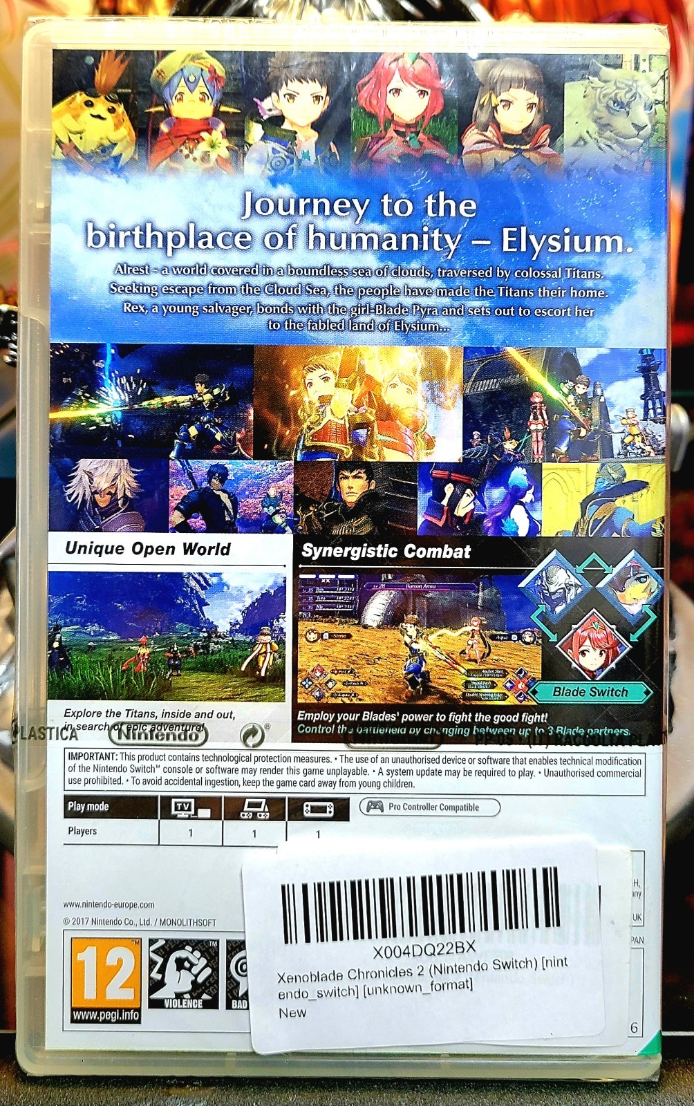 Nintendo Xenoblade Chronicles 2 for Nintendo Switch PEGI 12 Nintendo Switch