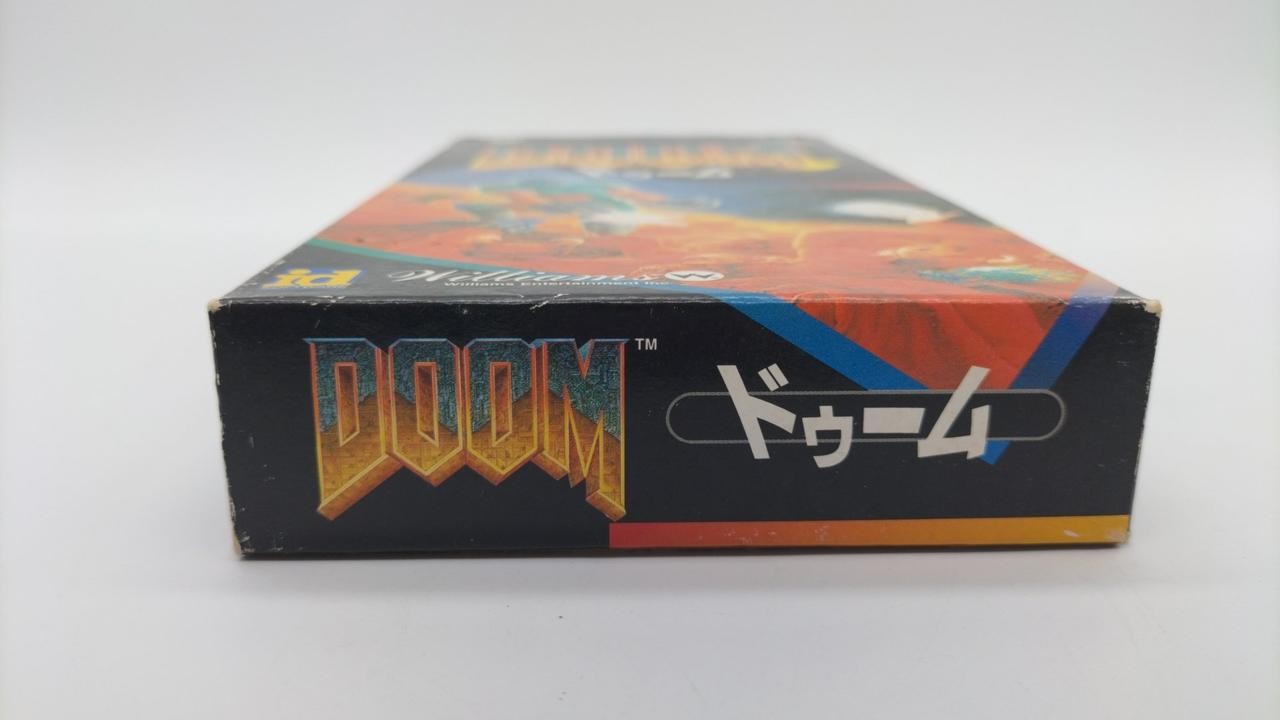 Imagineer DOOM SFC Game Cart Classic NES Platform