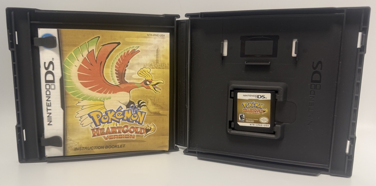 Pokemon Heart Gold Version (Game & Case) Authentic Nintendo DS Heartgold