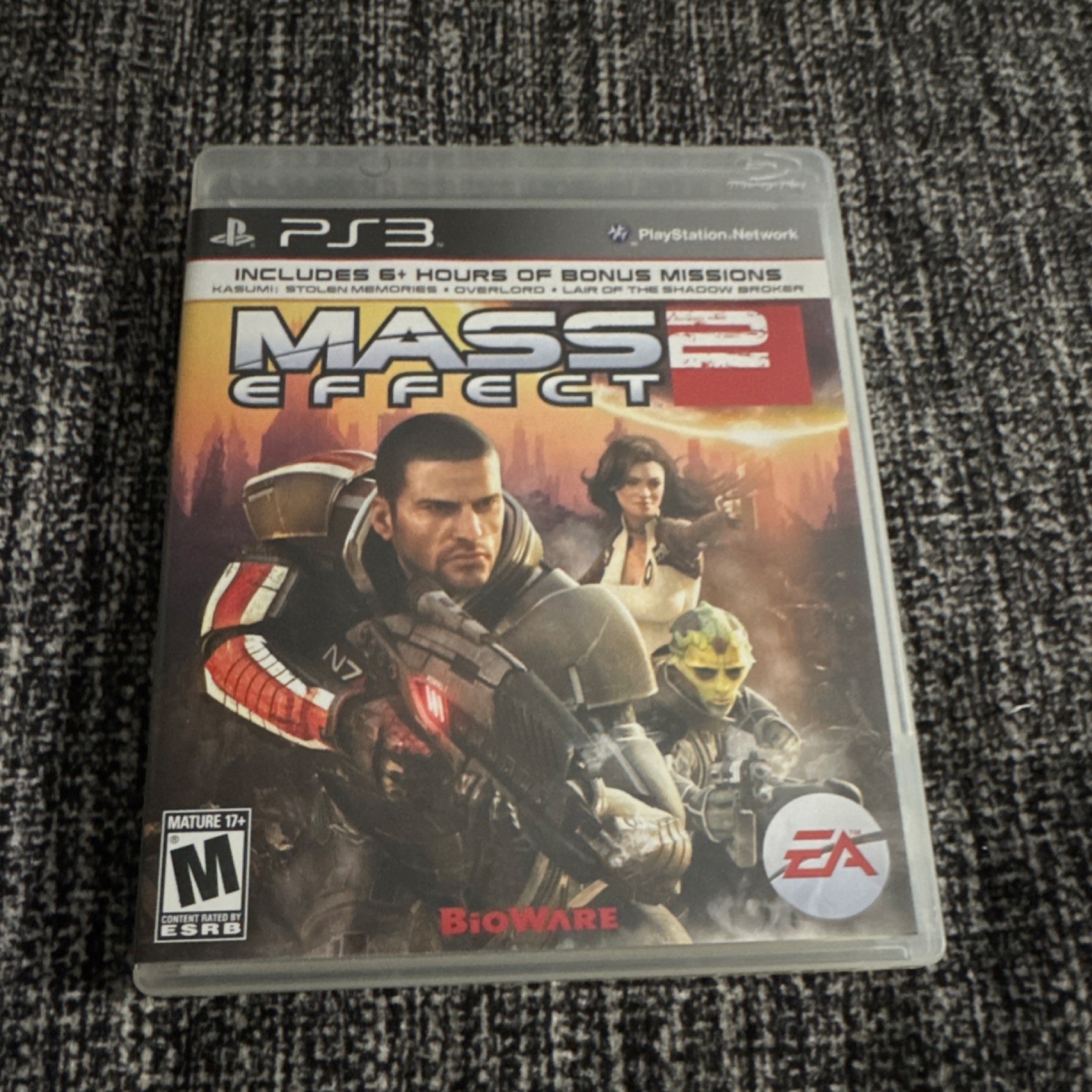 Electronic Arts Mass Effect 2 PS3 Action Adventure RPG M Series Manual Bonus