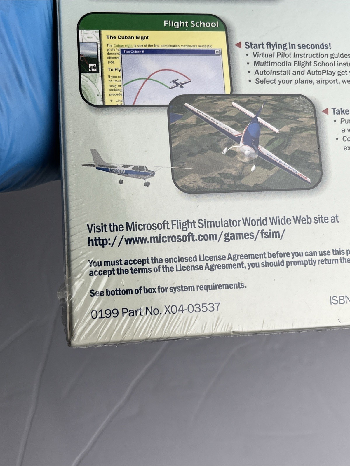 NEW SEALED Microsoft Flight Simulator Version 6.0 for Windows 95 PC classic RARE