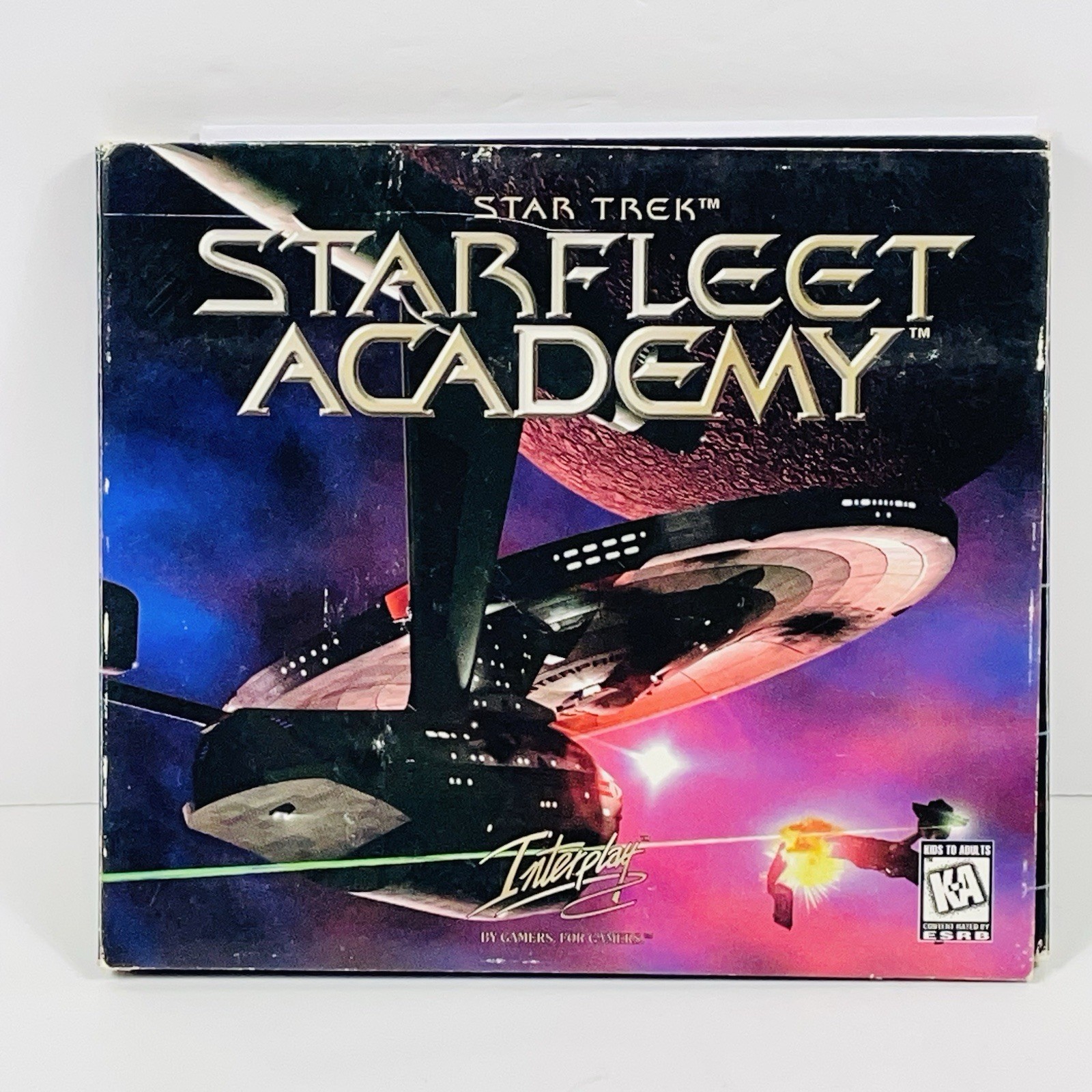 Star Trek Starfleet Academy 1997 PC CD-ROM 5 Discs in Cardboard Sleeve