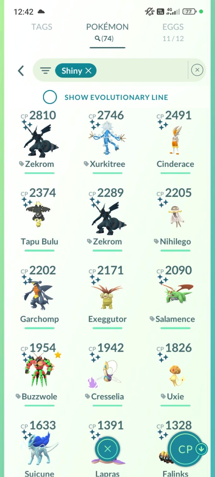 Pokémon GO Account LVL 52 74 shiny 135 legendary