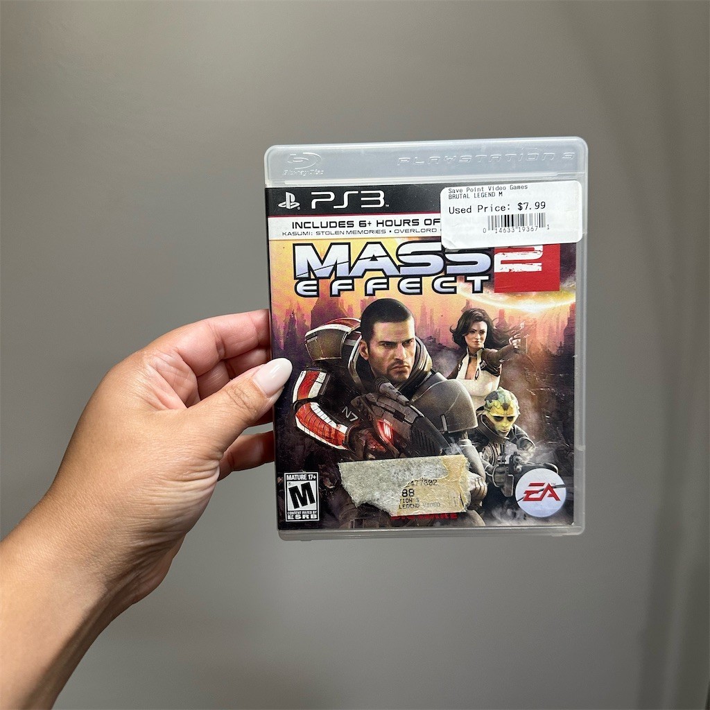 Mass Effect 2 Sony PlayStation 3 PS3 2011 Physical Disc w/ Case NTSC-U/C