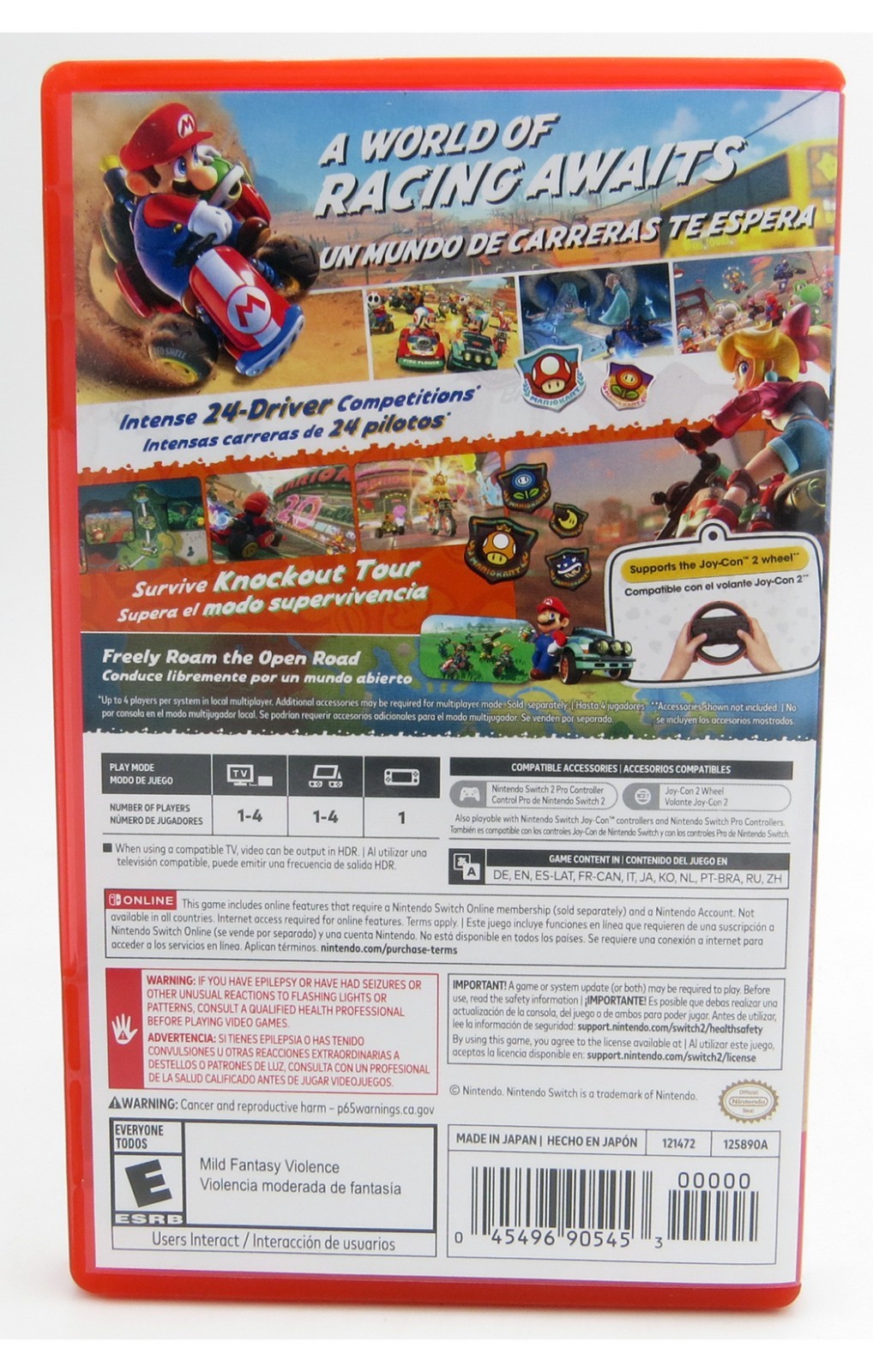 Mario Kart World – Nintendo Switch 2 Physical In Original Package