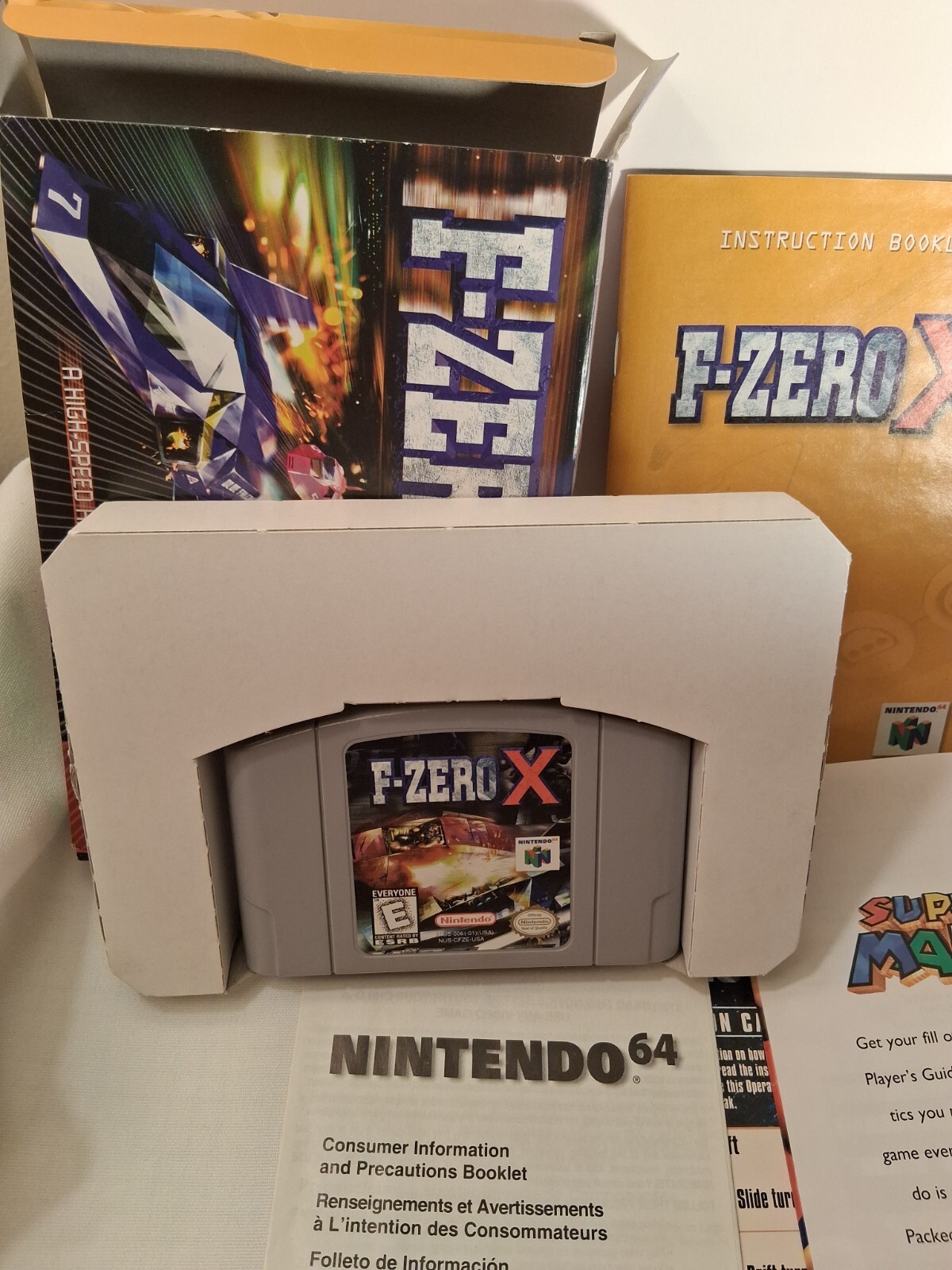 F-Zero X (Nintendo 64, 1998) slightly used