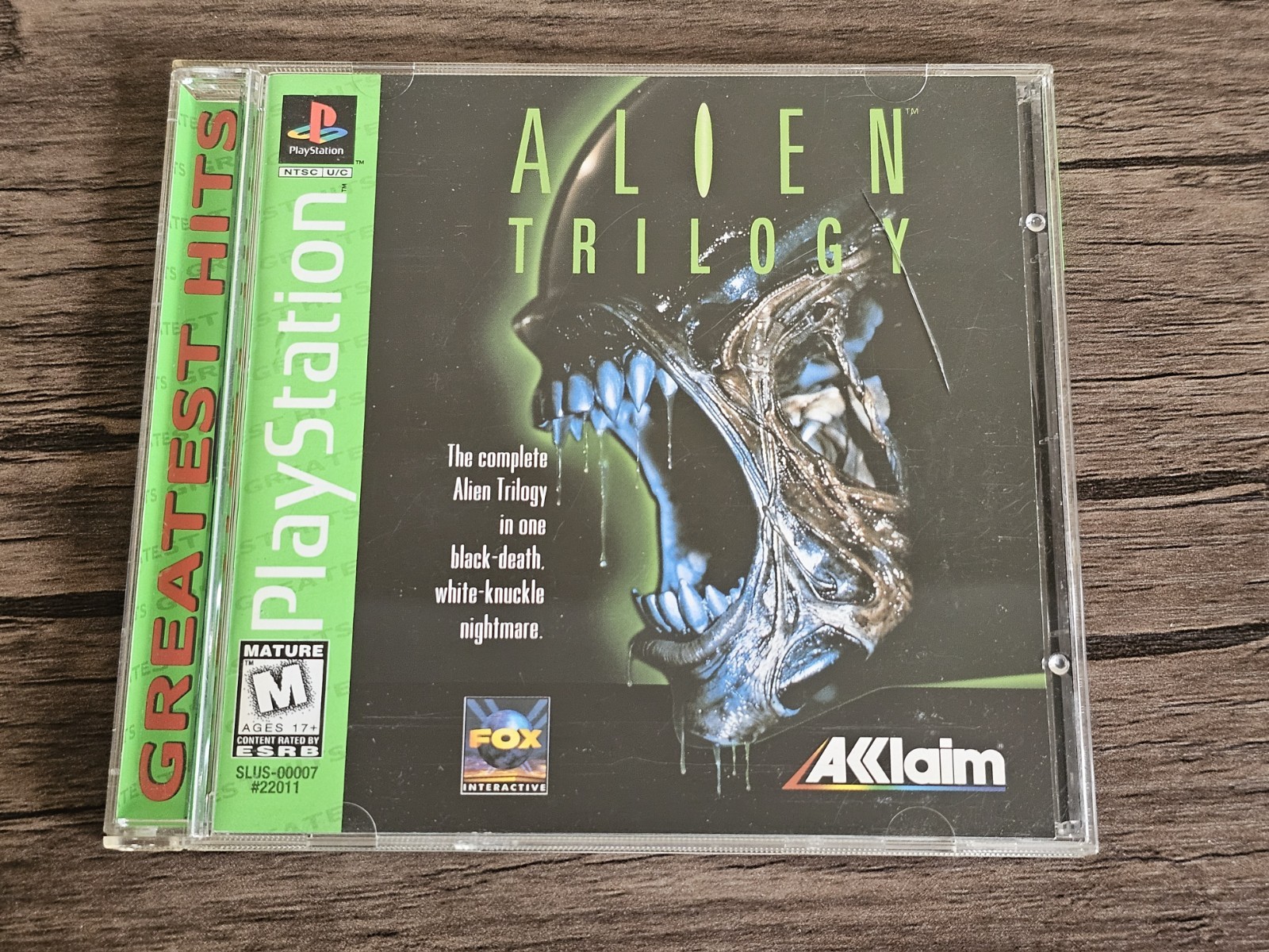 🔥 Alien Trilogy (Sony PlayStation 1, 1996) Complete *CLEAN* 🔥