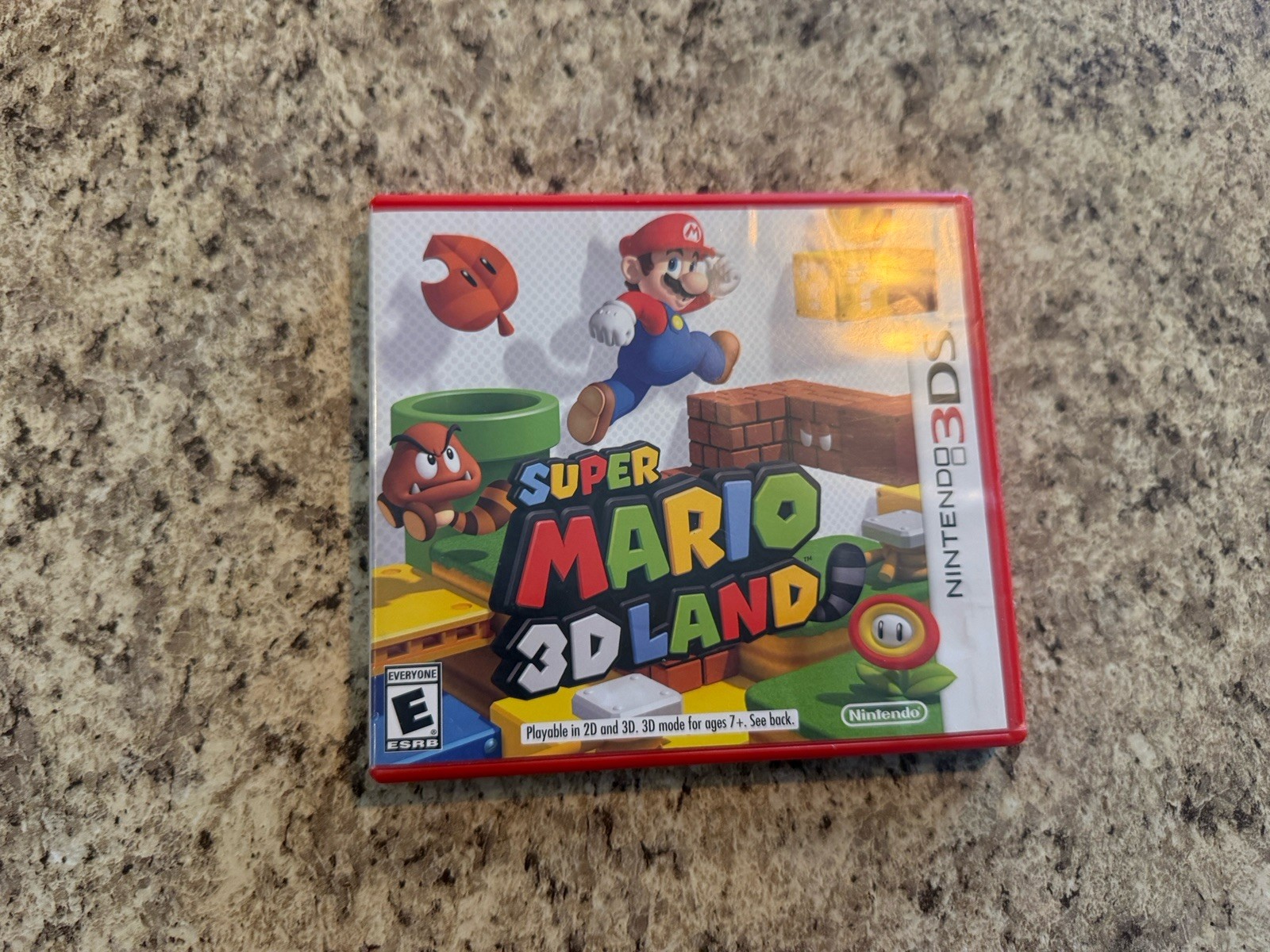 Super Mario 3D Land Nintendo 3DS 2011 Authentic Game, Complete Edition