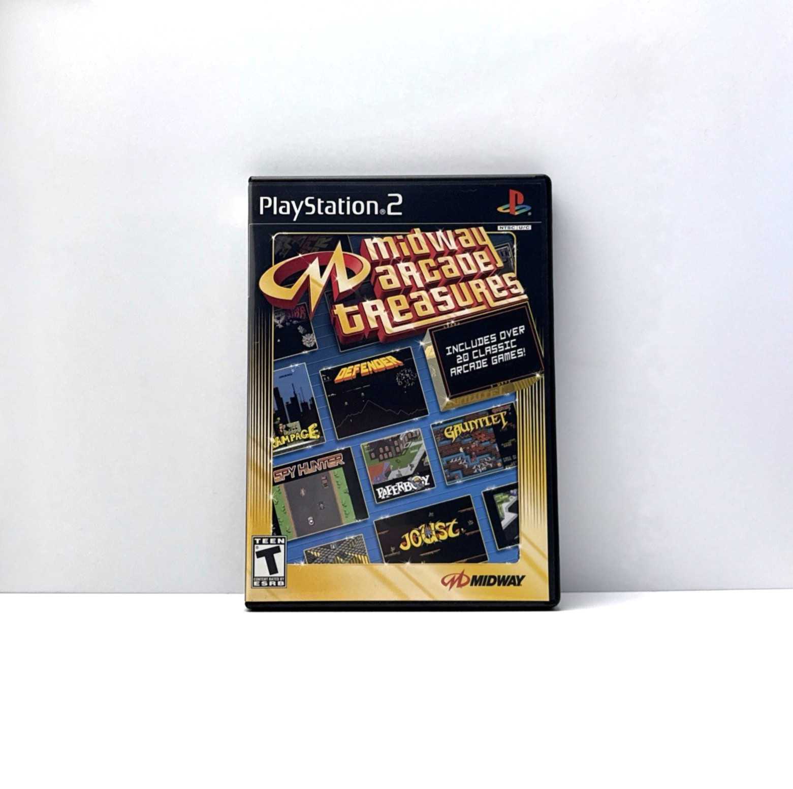 Midway Arcade Treasures Sony PlayStation 2 PS2 CIB Complete Refurbished & Tested