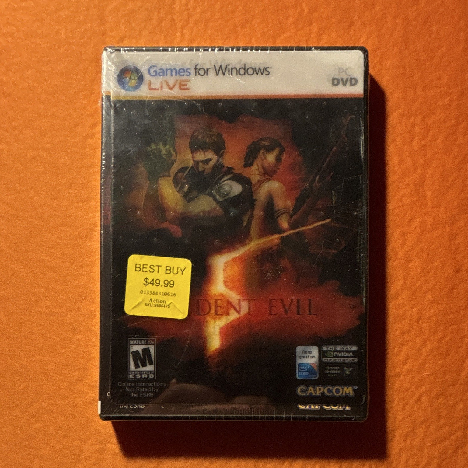 Capcom Resident Evil 5 PC DVD Games for Windows LIVE Best Buy Exclusive