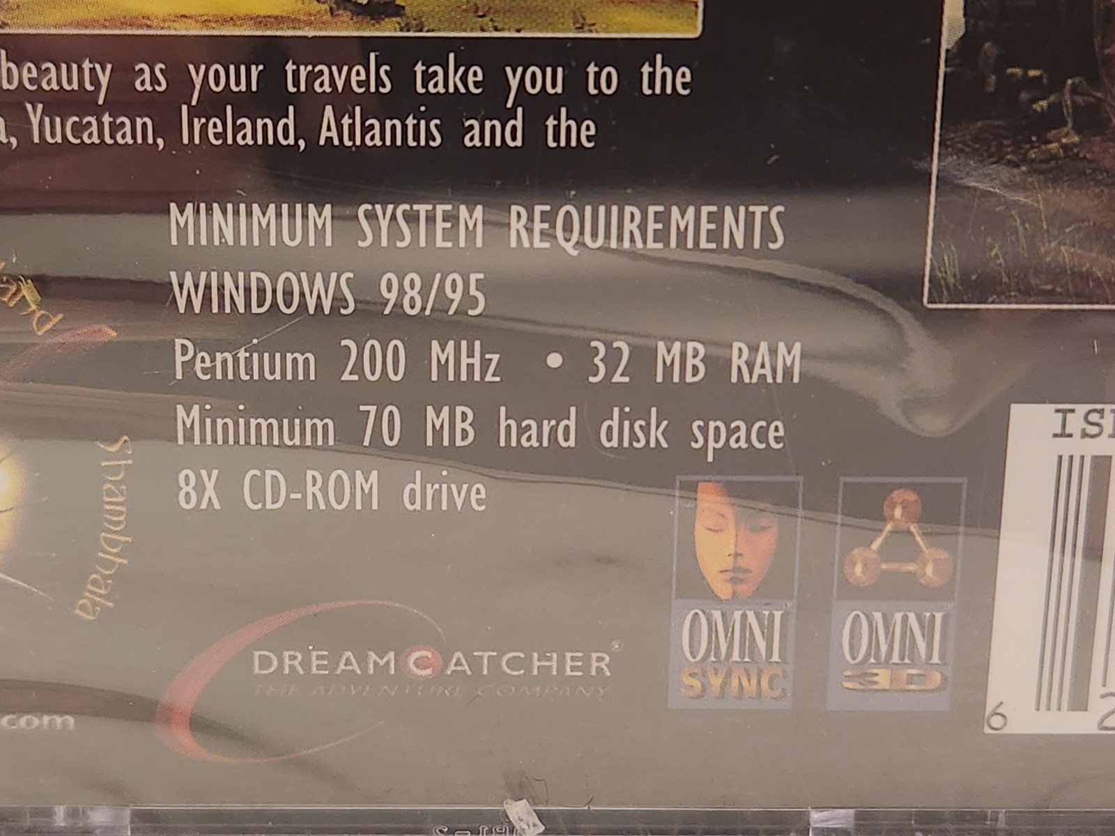 NEW Beyond Atlantis PC 2000 Dreamcatcher Windows 98/95 CD-ROM Computer Game