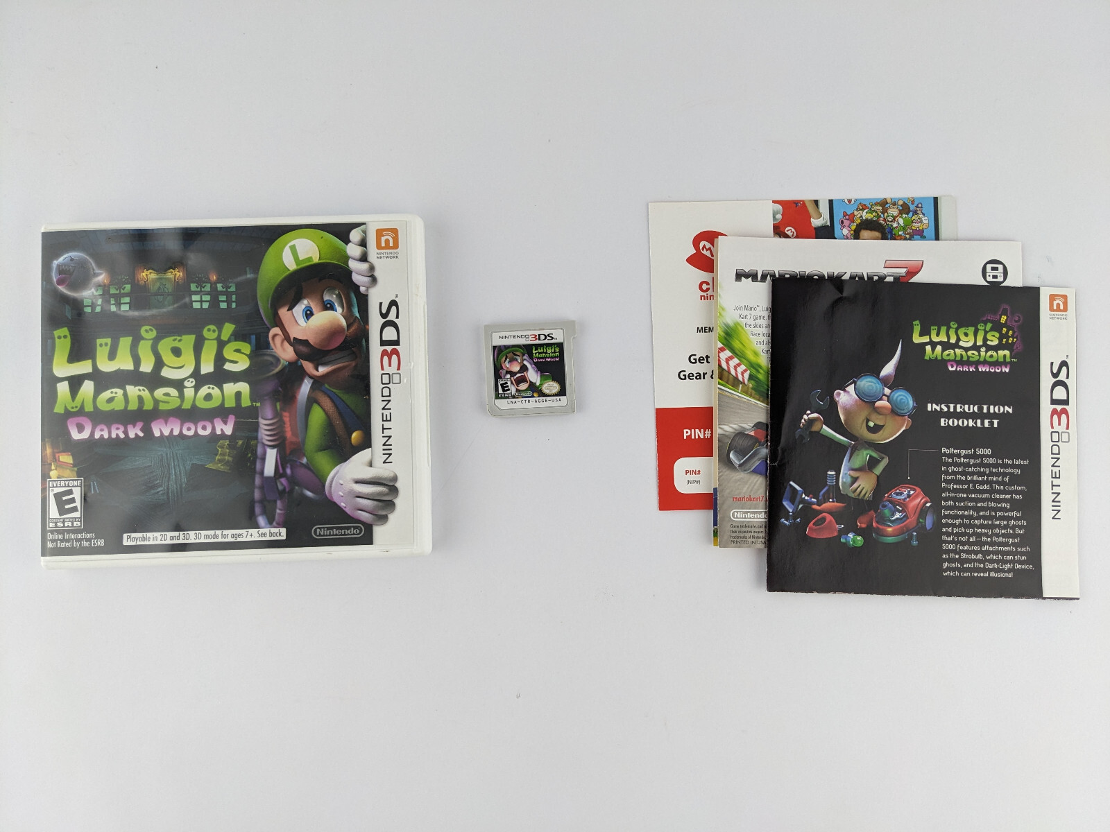 Luigi’s Mansion Dark Moon – Nintendo 3DS – Complete w/ Manual – Tested Working