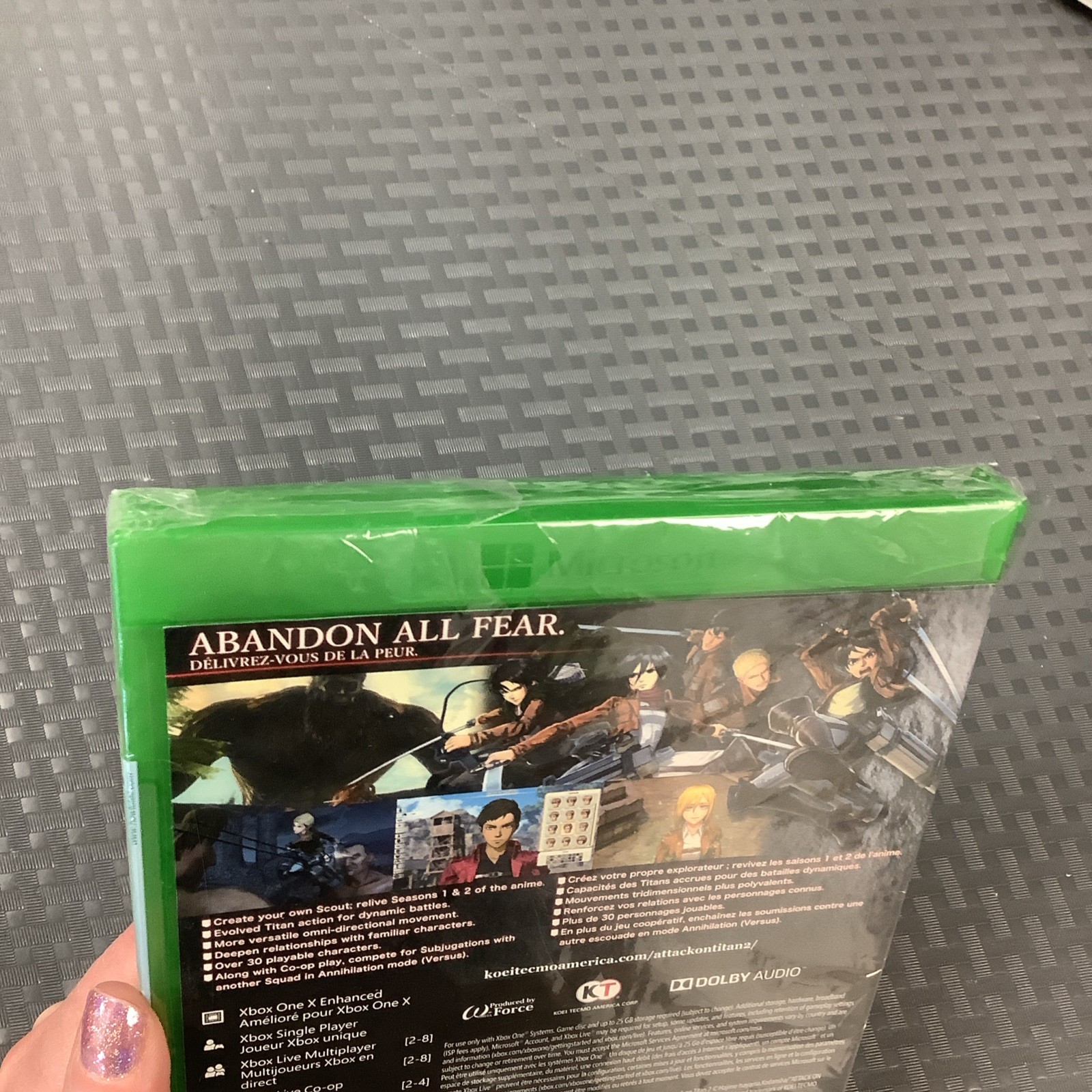 Attack On Titan 2 (Xbox One) BRAND NEW FACTORY SEALED! US VERSION! AUTHENTIC!