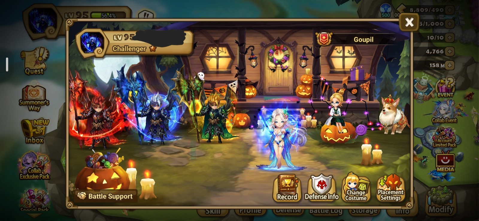 Com2uS Summoners War Account Android Euro, End Game