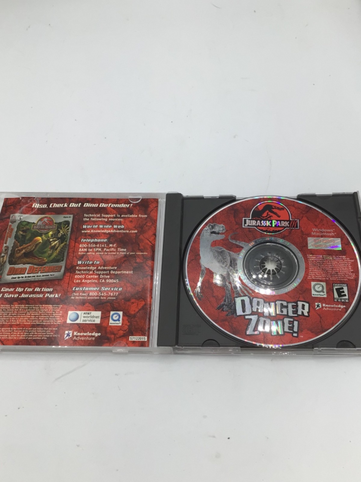 Jurassic Park III: Danger Zone (Windows/Mac, 2001)