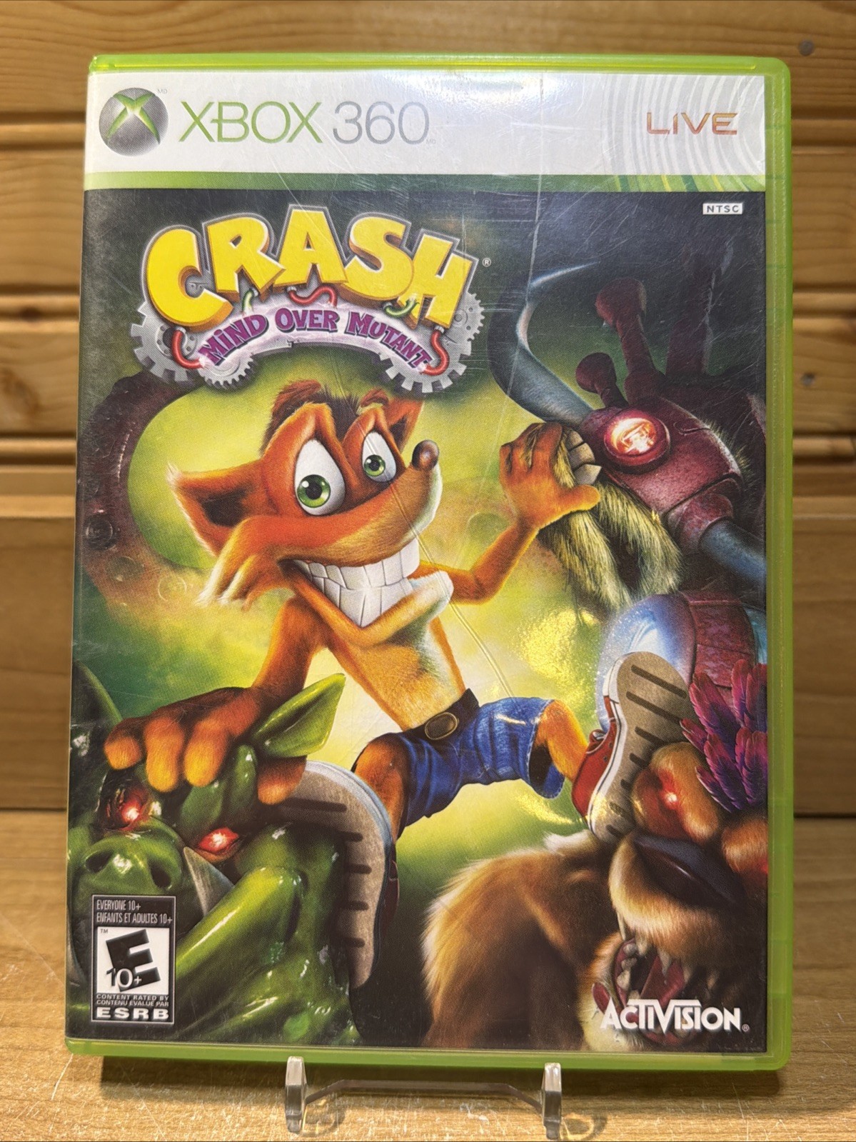 Crash: Mind Over Mutant (Microsoft Xbox 360, 2008) Complete CIB