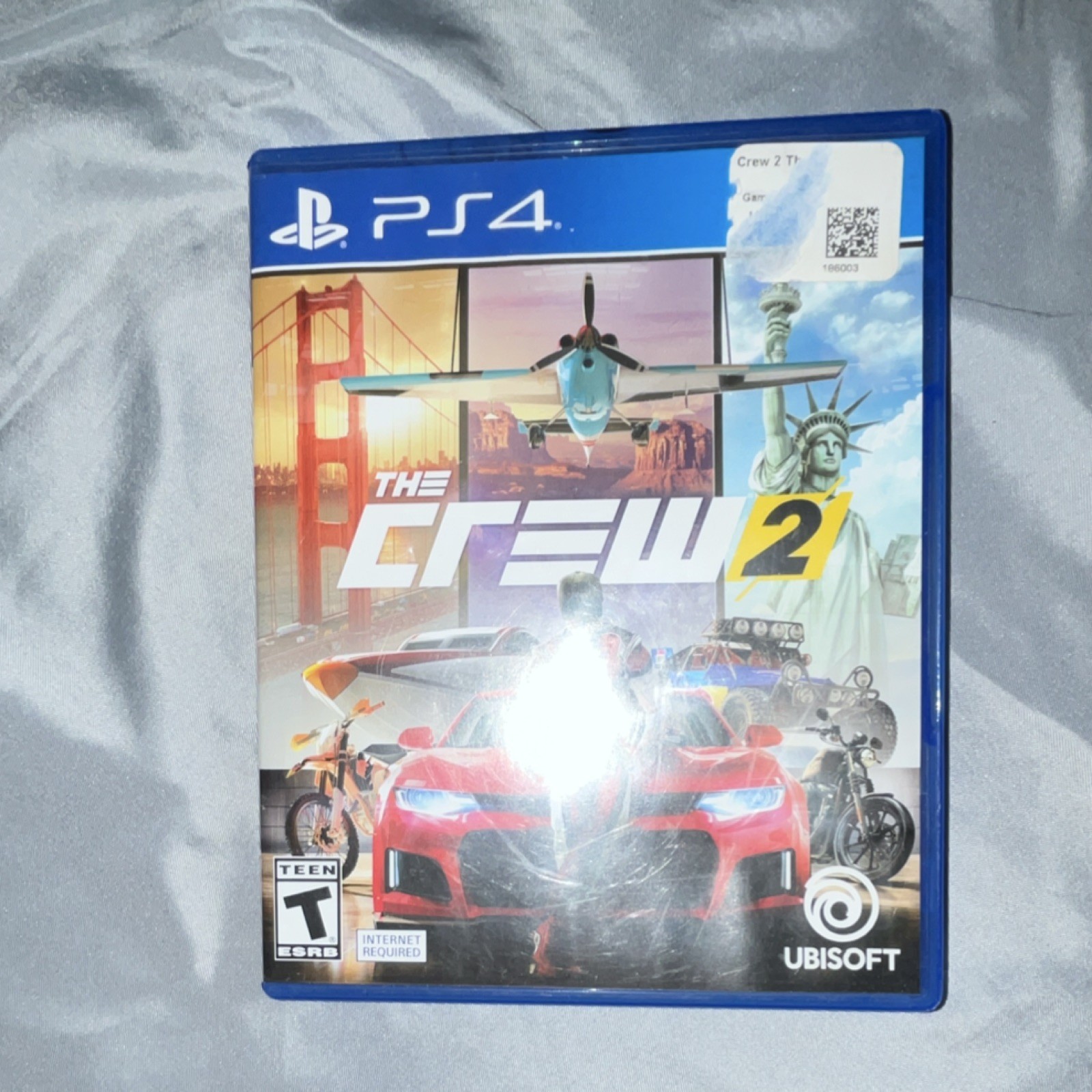 Ubisoft The Crew 2 Racing Game PS4 Multiplayer Internet Required NTSC-U/C