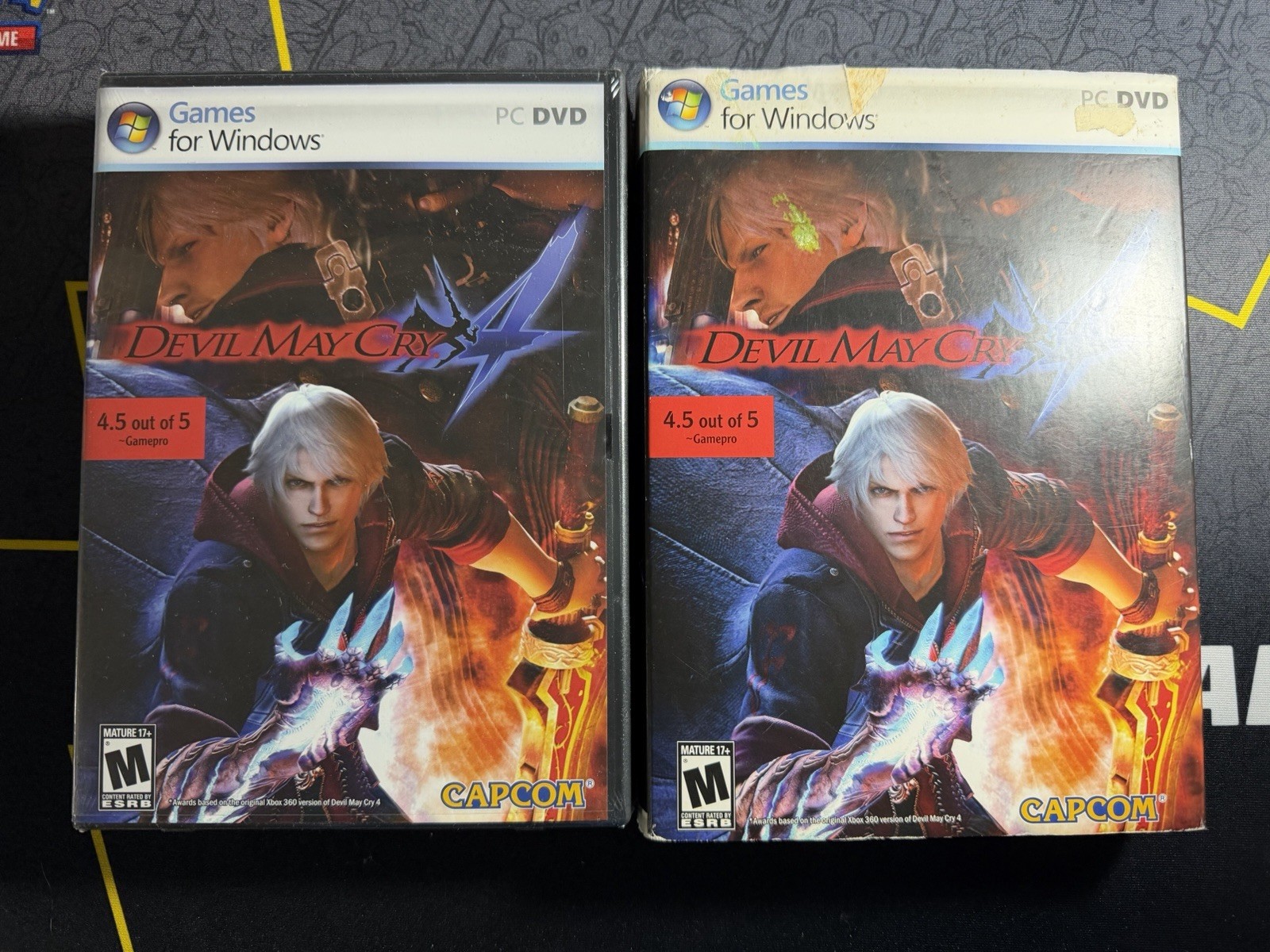 New Sealed 2008 Devil May Cry 4 Capcom ( PC DVD ) Games for Windows 17+mature