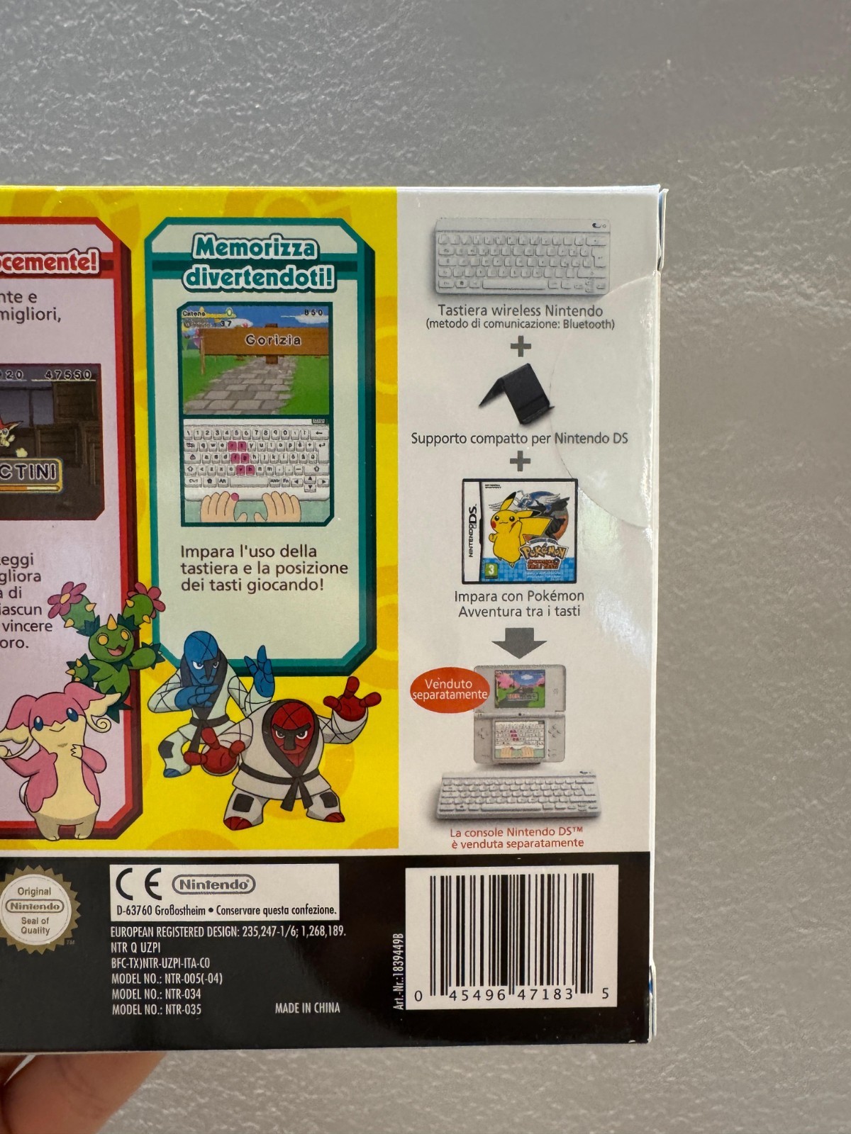 LEARN WITH POKEMON ADVENTURE BETWEEN THE KEYS – NINTENDO DS NEW SEALED NEW PAL