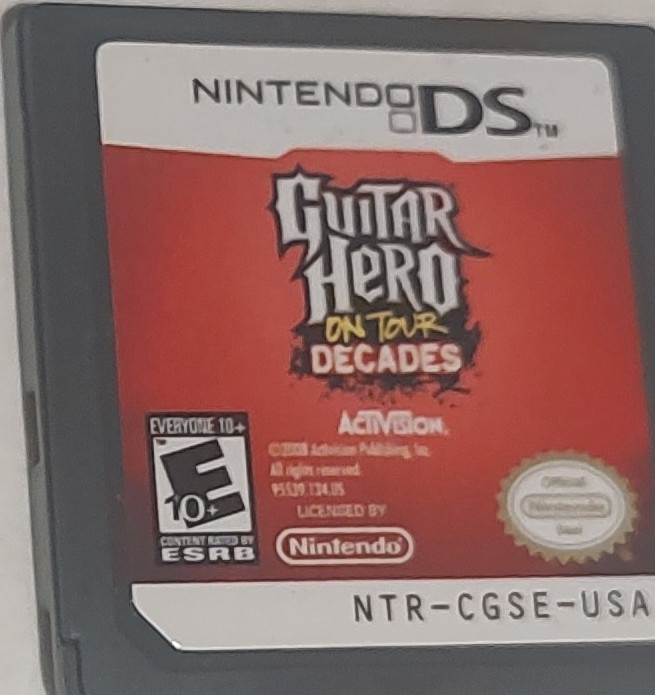 Activision Guitar Hero: On Tour Decades Nintendo DS Rhythm E10+ NTSC-U/C
