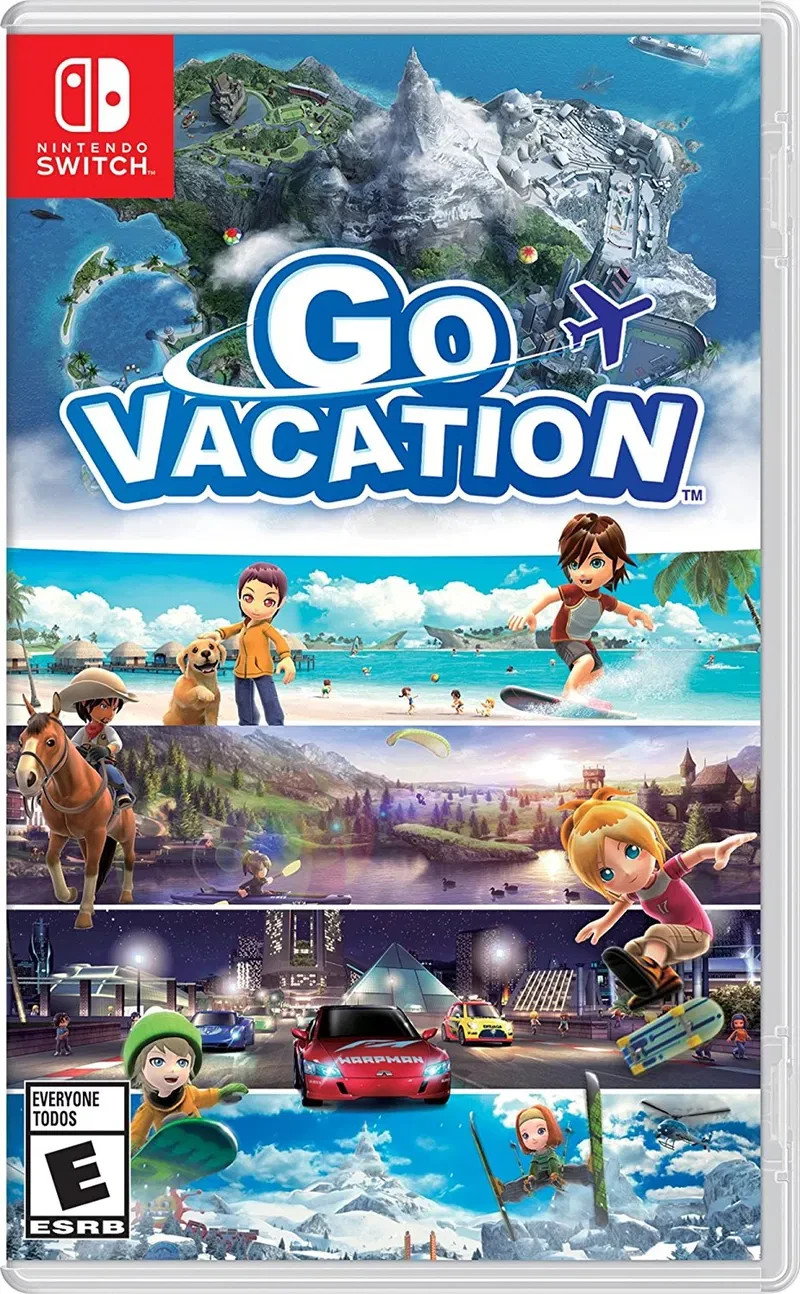 Go Vacation Switch Brand New Game (2018 Misc)