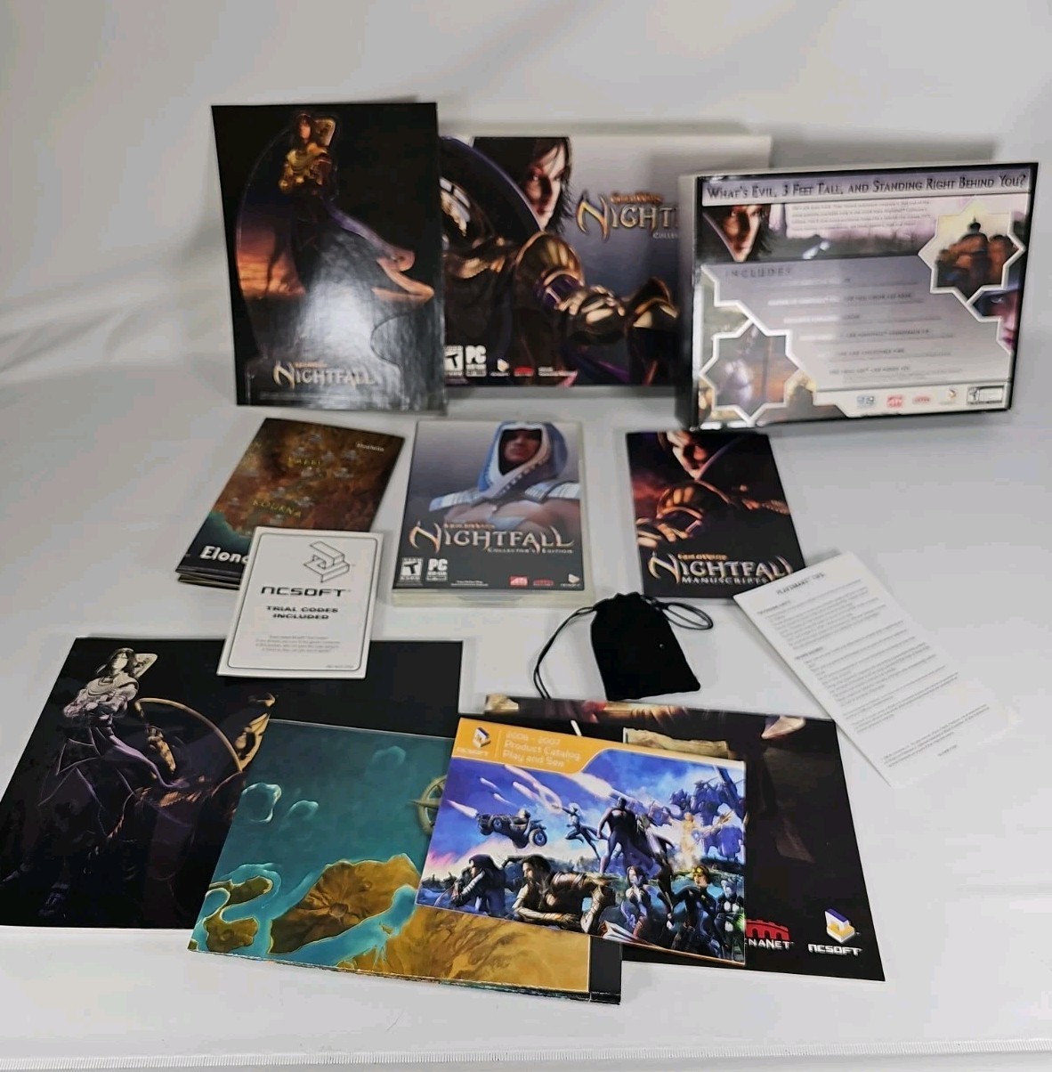 Guild Wars: Nightfall – Collector’s Edition (PC CD-ROM) Great Cond
