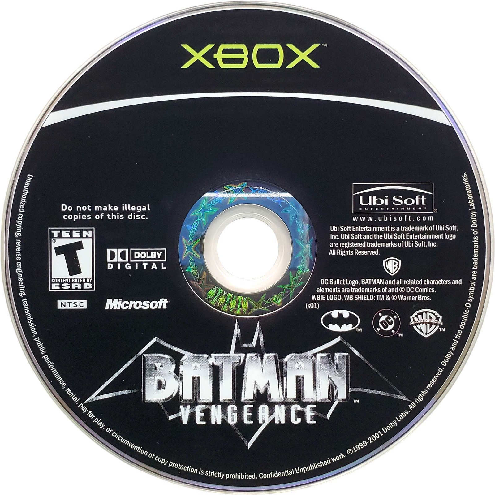 Batman Vengeance – Microsoft Xbox Tested 1Y Guarantee