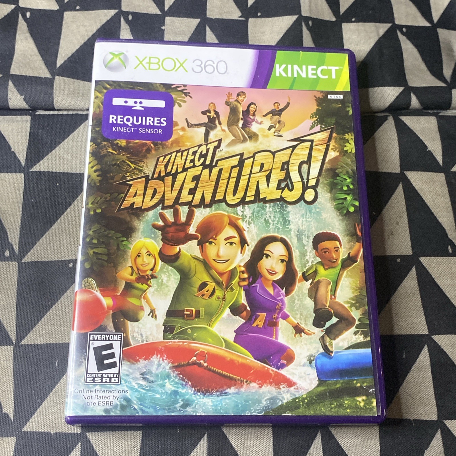 Xbox 360 Kinect Star Wars And Kinect Adventures – Video Game Lot Of 2
