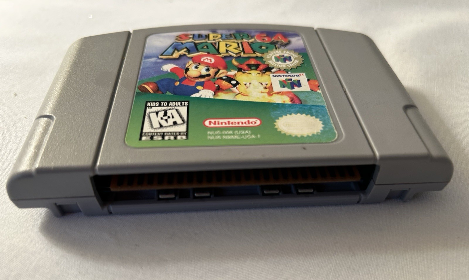 Super Mario 64 (Nintendo 64 N64, 1996) Cartridge Only Authentic